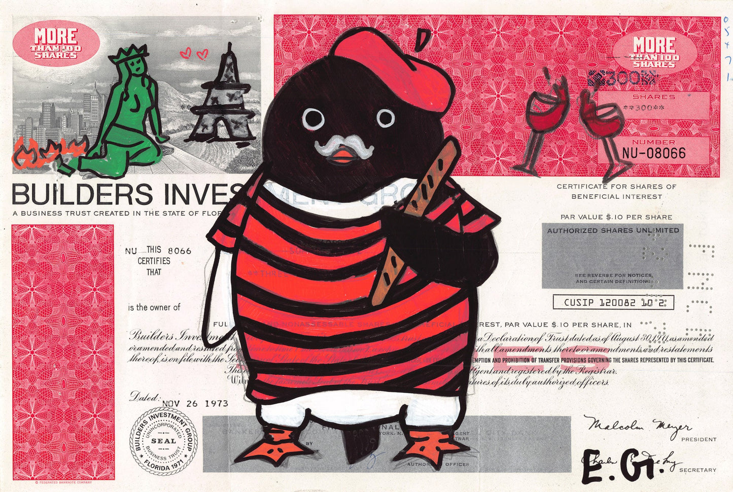 Oui oui by Eva Goubin by Eva Goubin - Signature Fine Art
