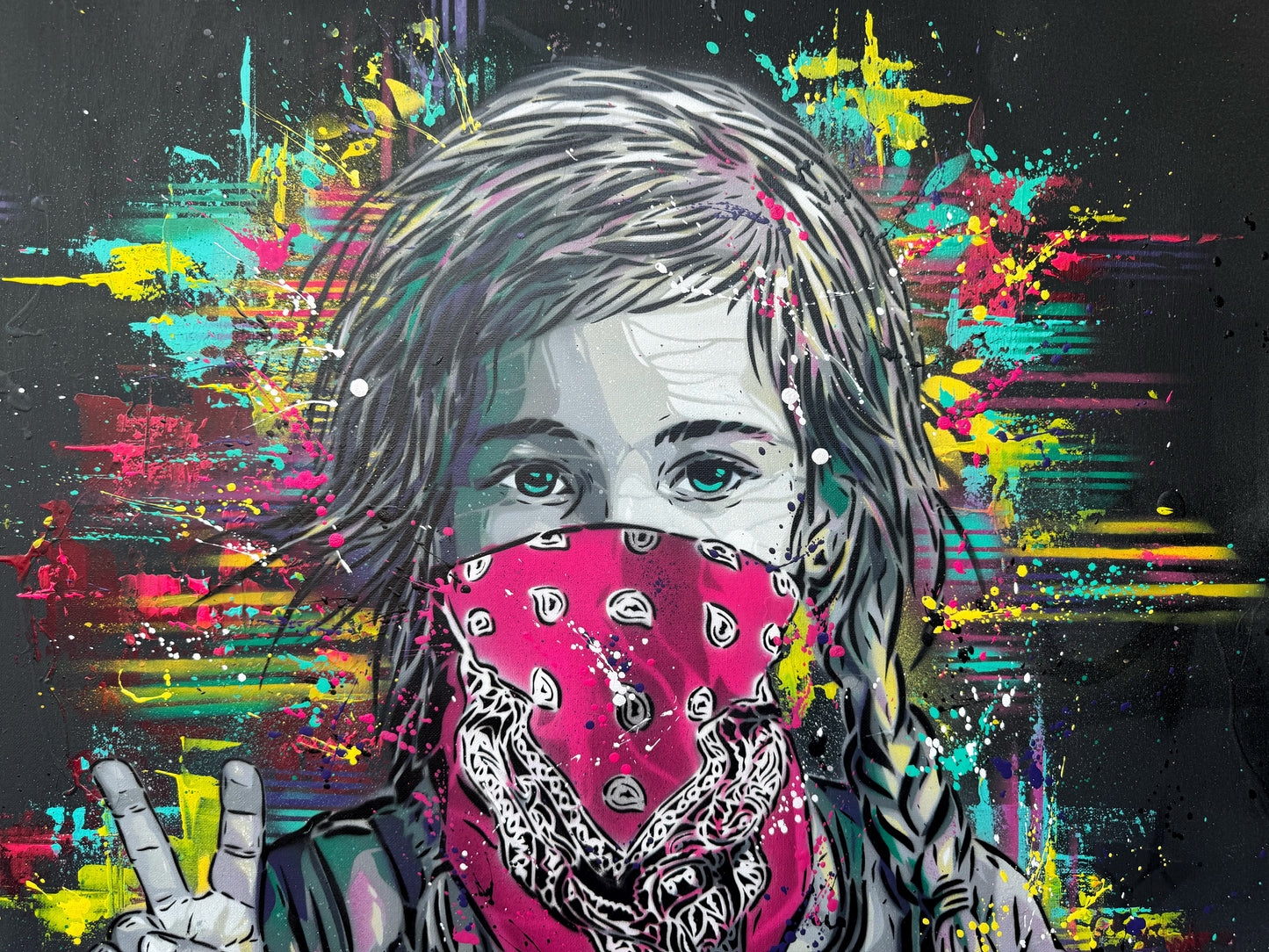 Peace Soldier V black Valérian Lenud