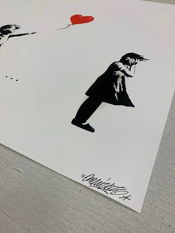 The Story of the Balloon (Limited Edition Print) by Onemizer - Signature Fine Art