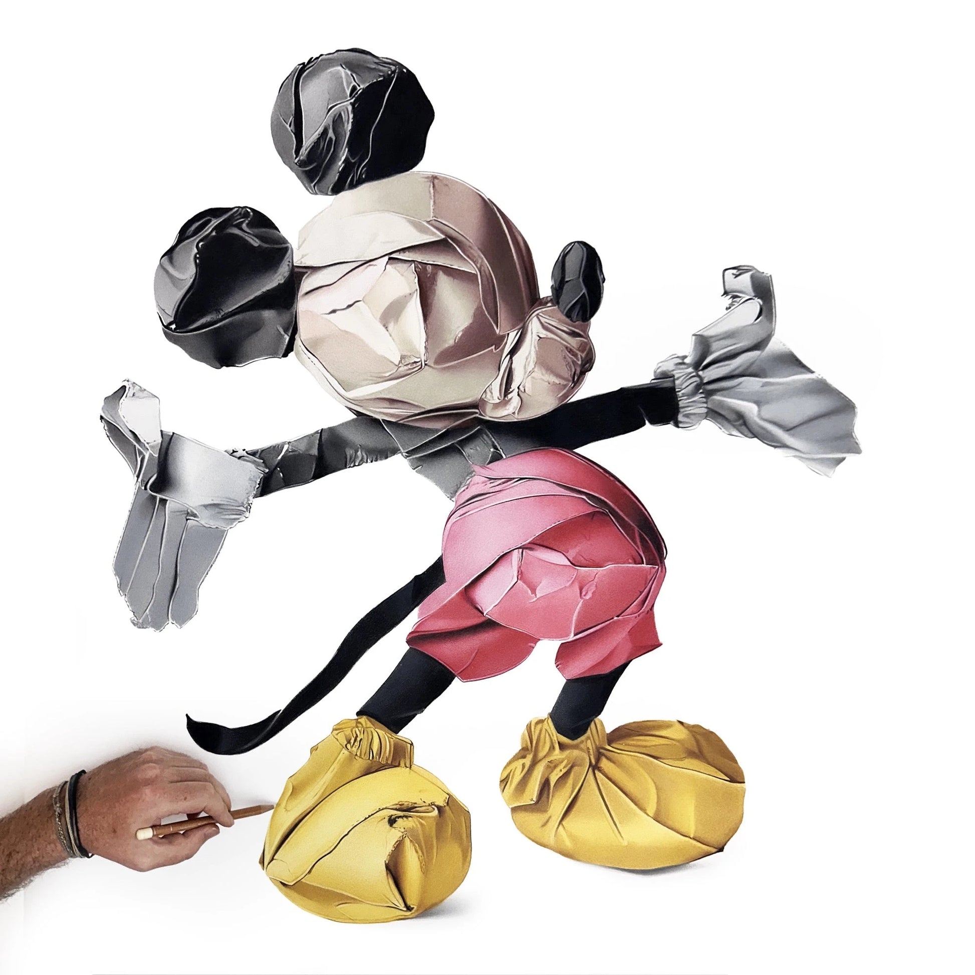 Mickey Mouse Origami Alessandro Paglia