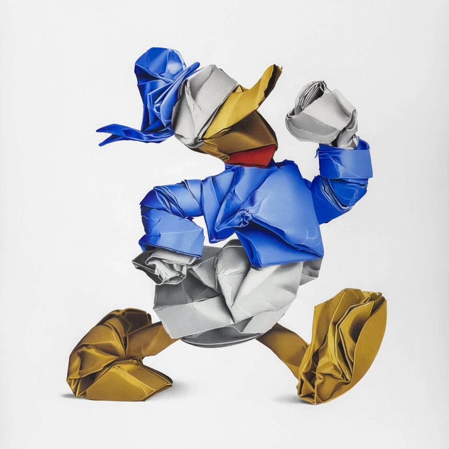 Donald Duck Origami Alessandro Paglia