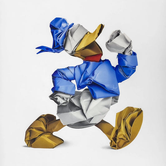 Donald Duck Origami Alessandro Paglia