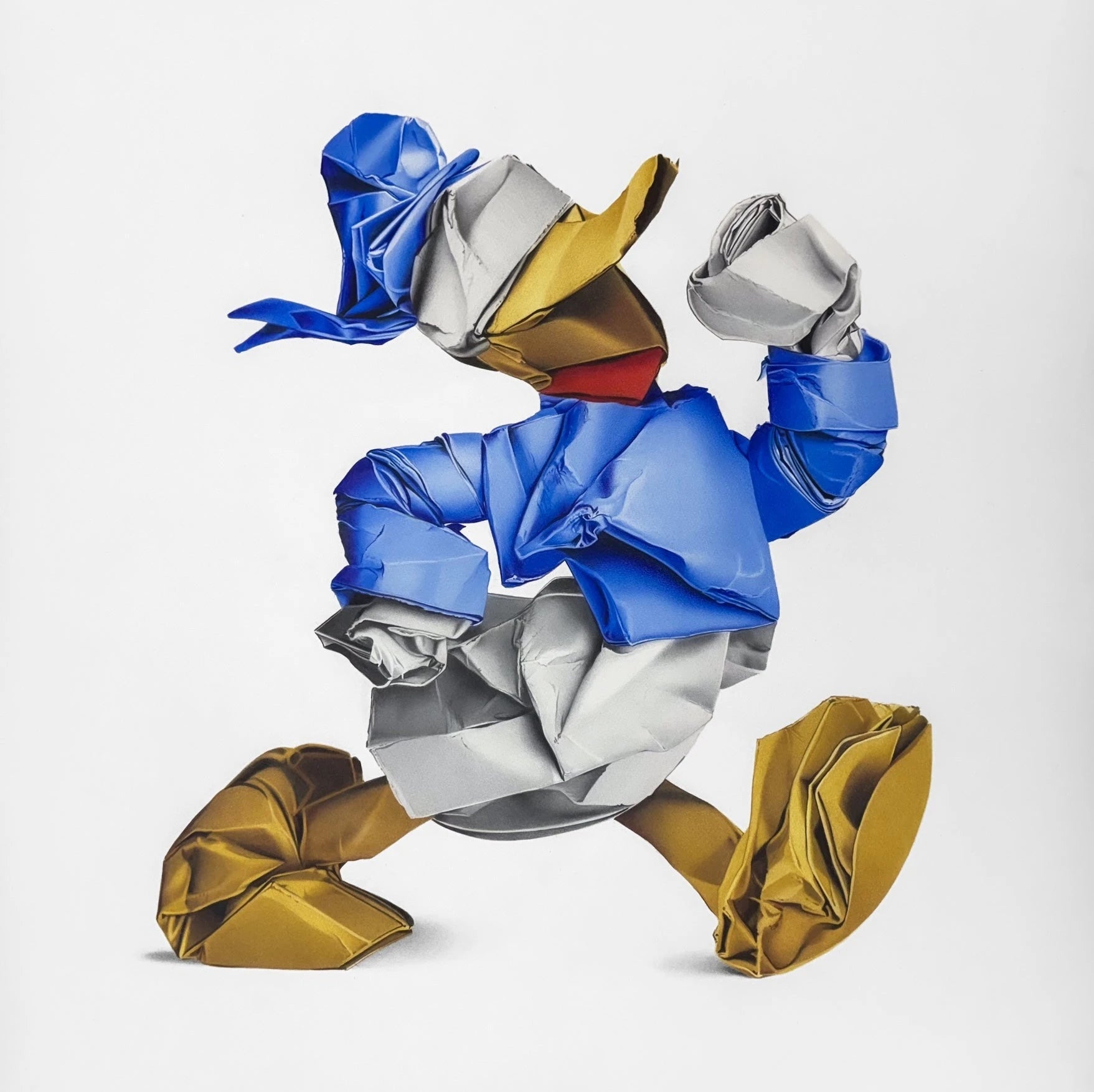 Donald Duck Origami Alessandro Paglia