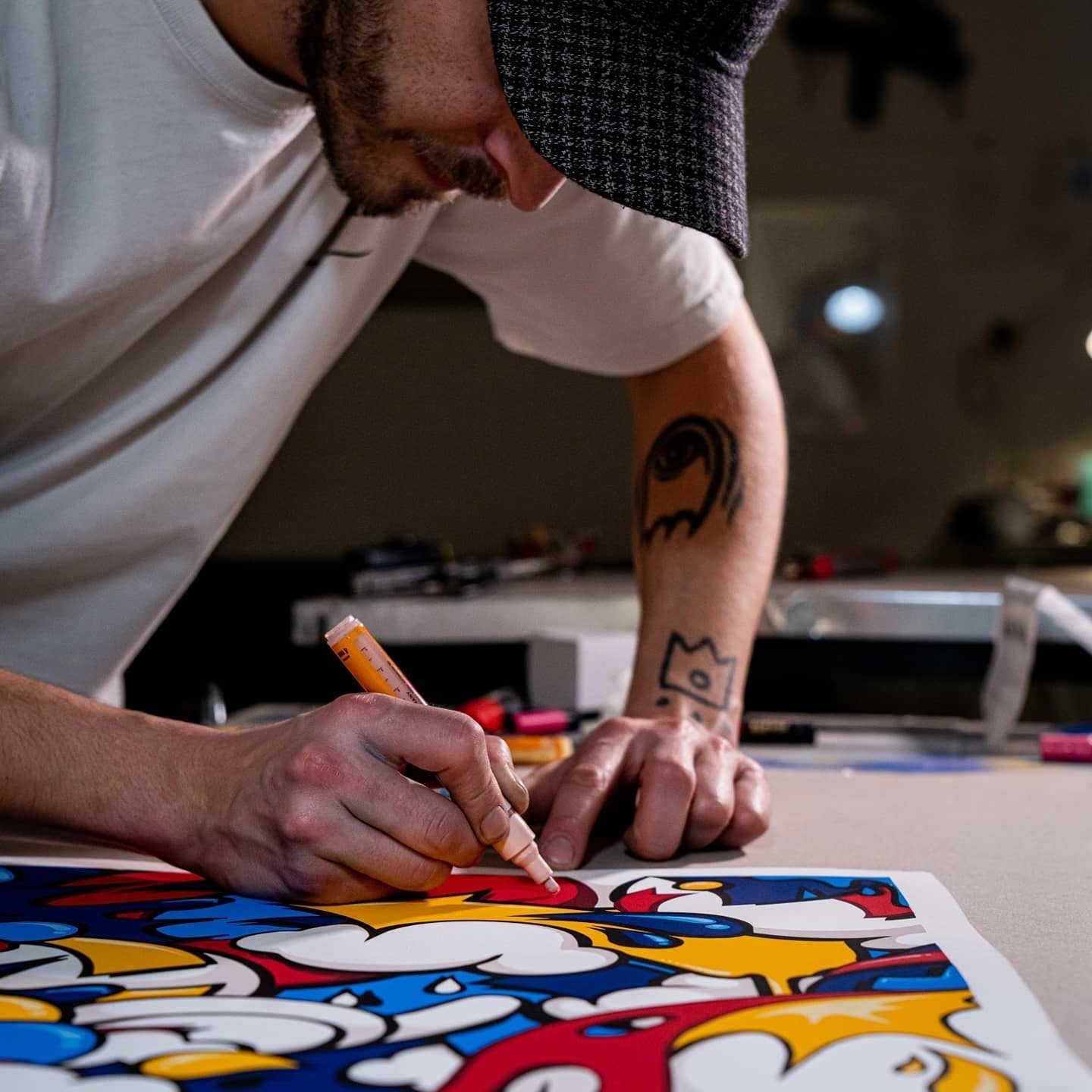 Serigraphie I by Piotre (Hand-Embellished) by Piotre - Signature Fine Art