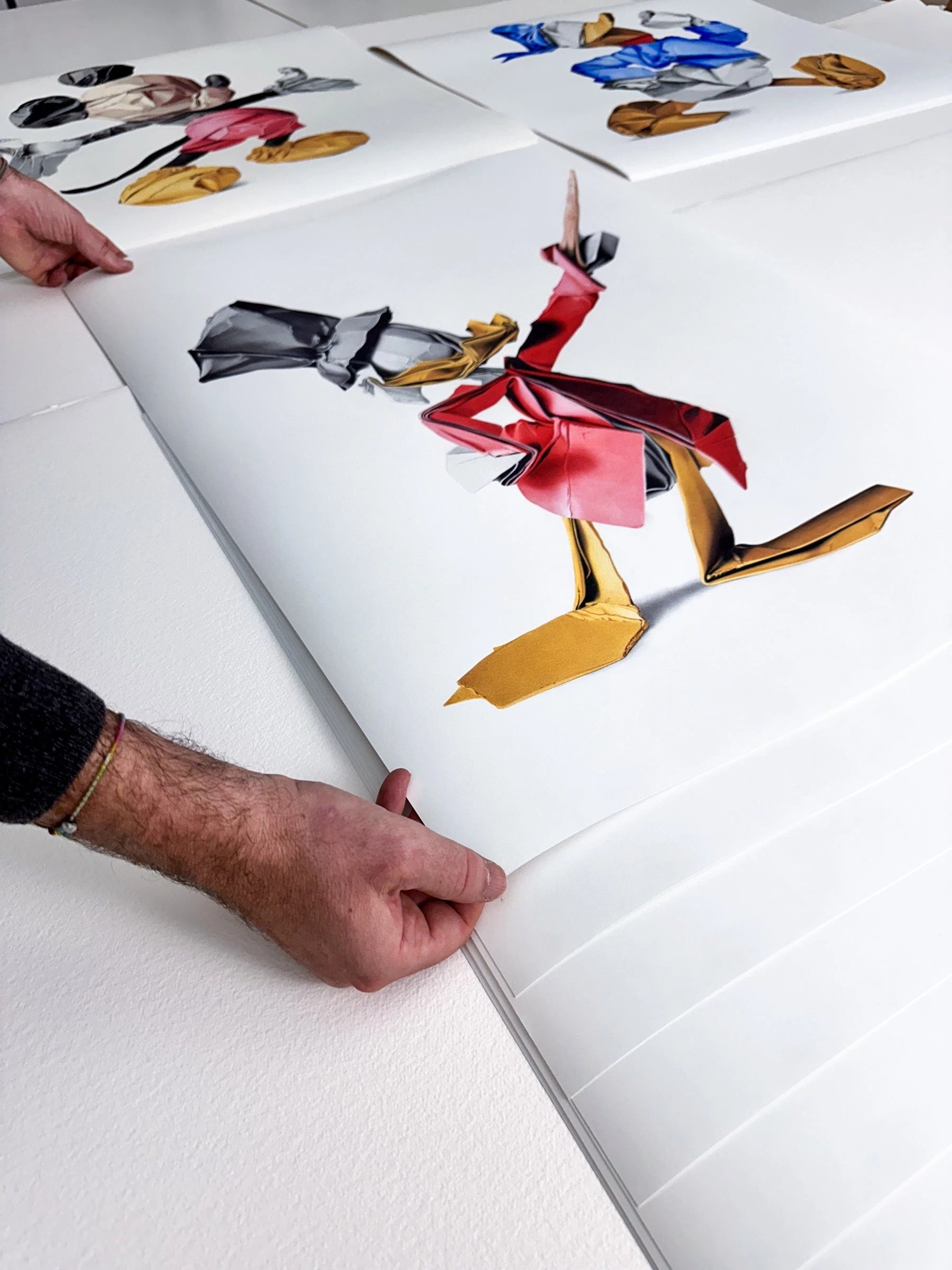 Scrooge McDuck Origami Alessandro Paglia