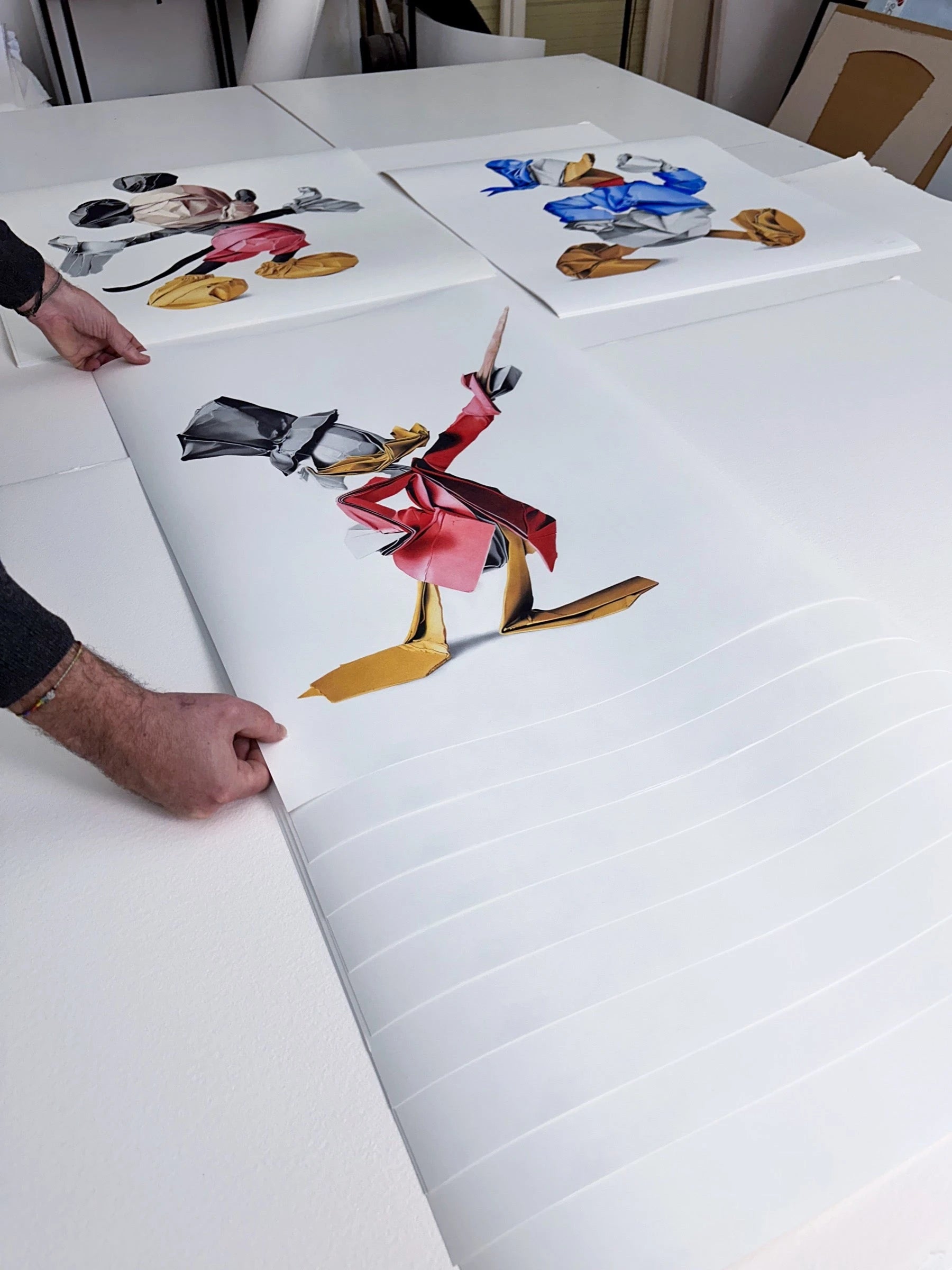 Scrooge McDuck Origami Alessandro Paglia