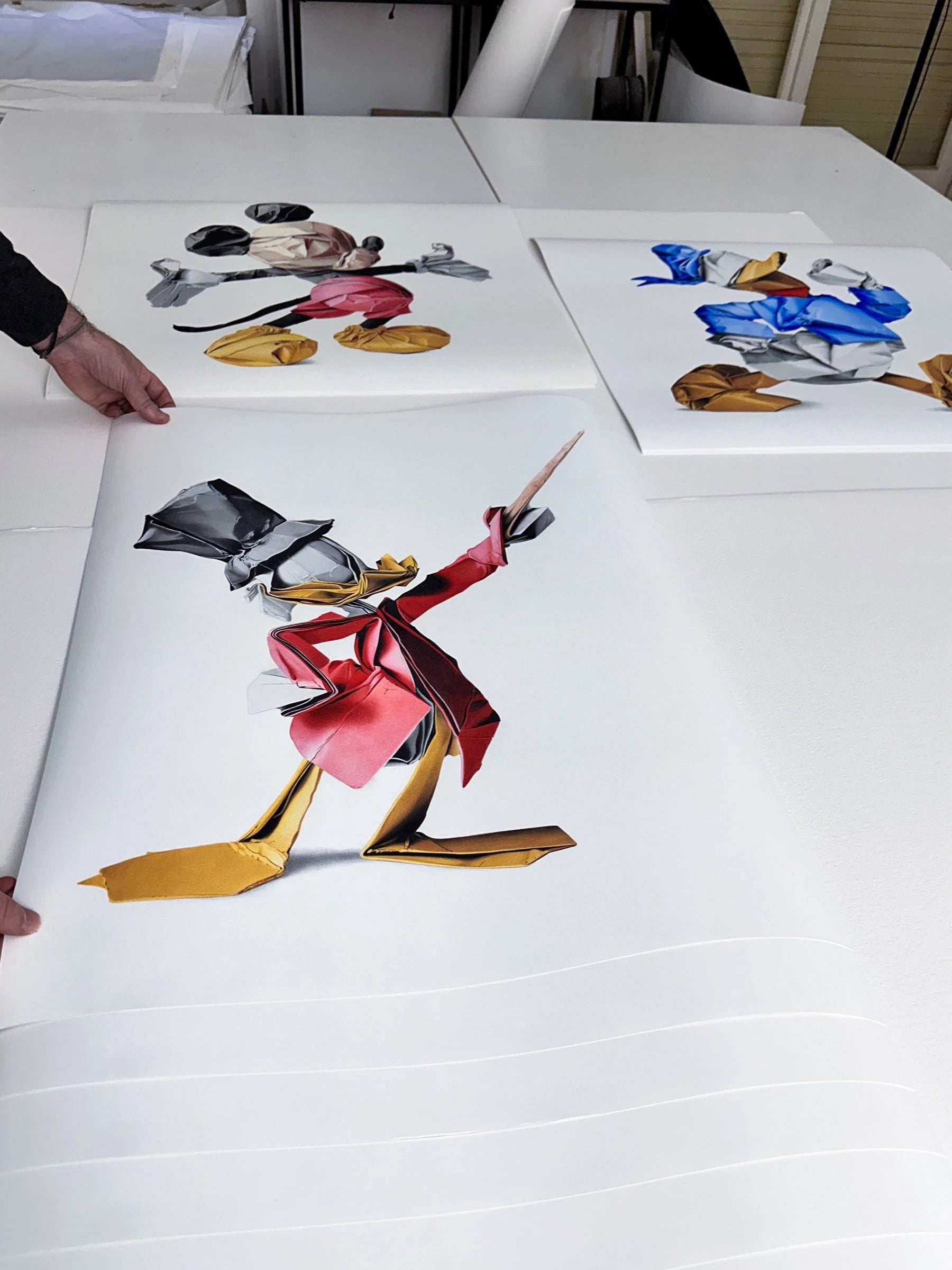 Scrooge McDuck Origami Alessandro Paglia