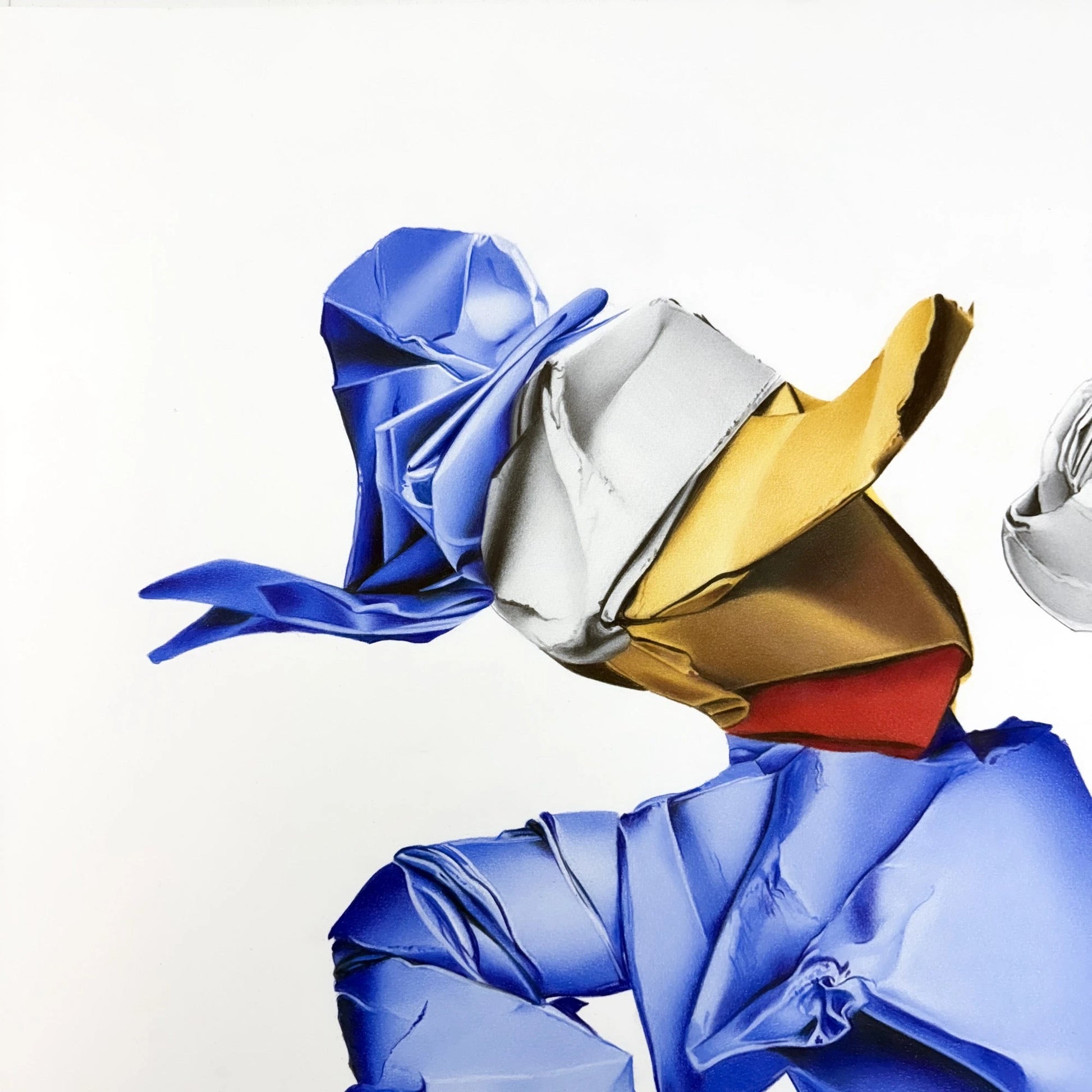 Donald Duck Origami Alessandro Paglia