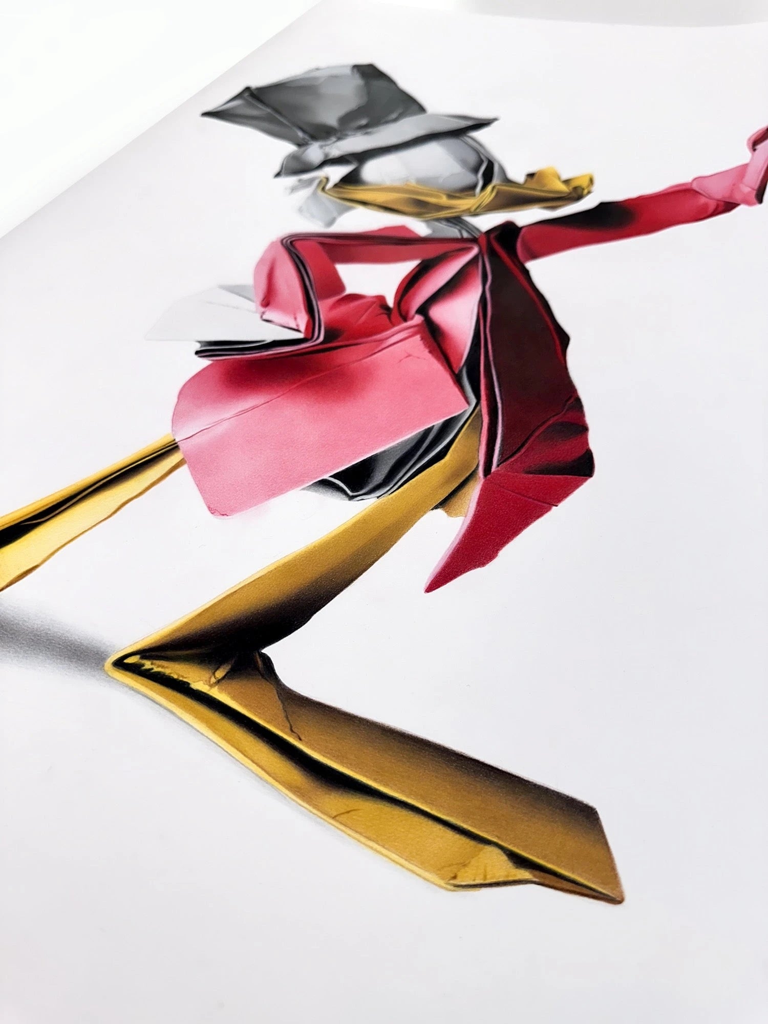 Scrooge McDuck Origami Alessandro Paglia