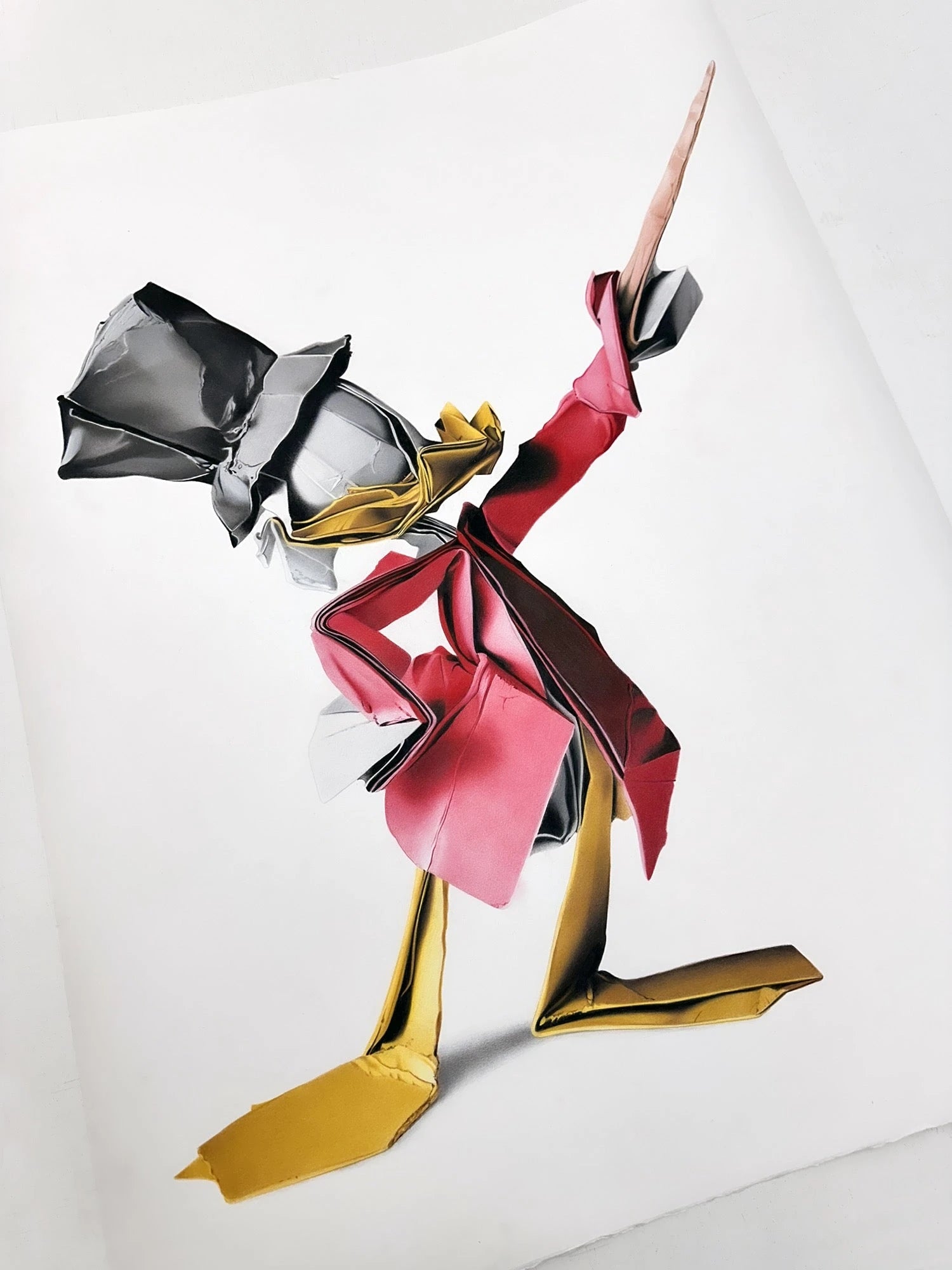 Scrooge McDuck Origami Alessandro Paglia