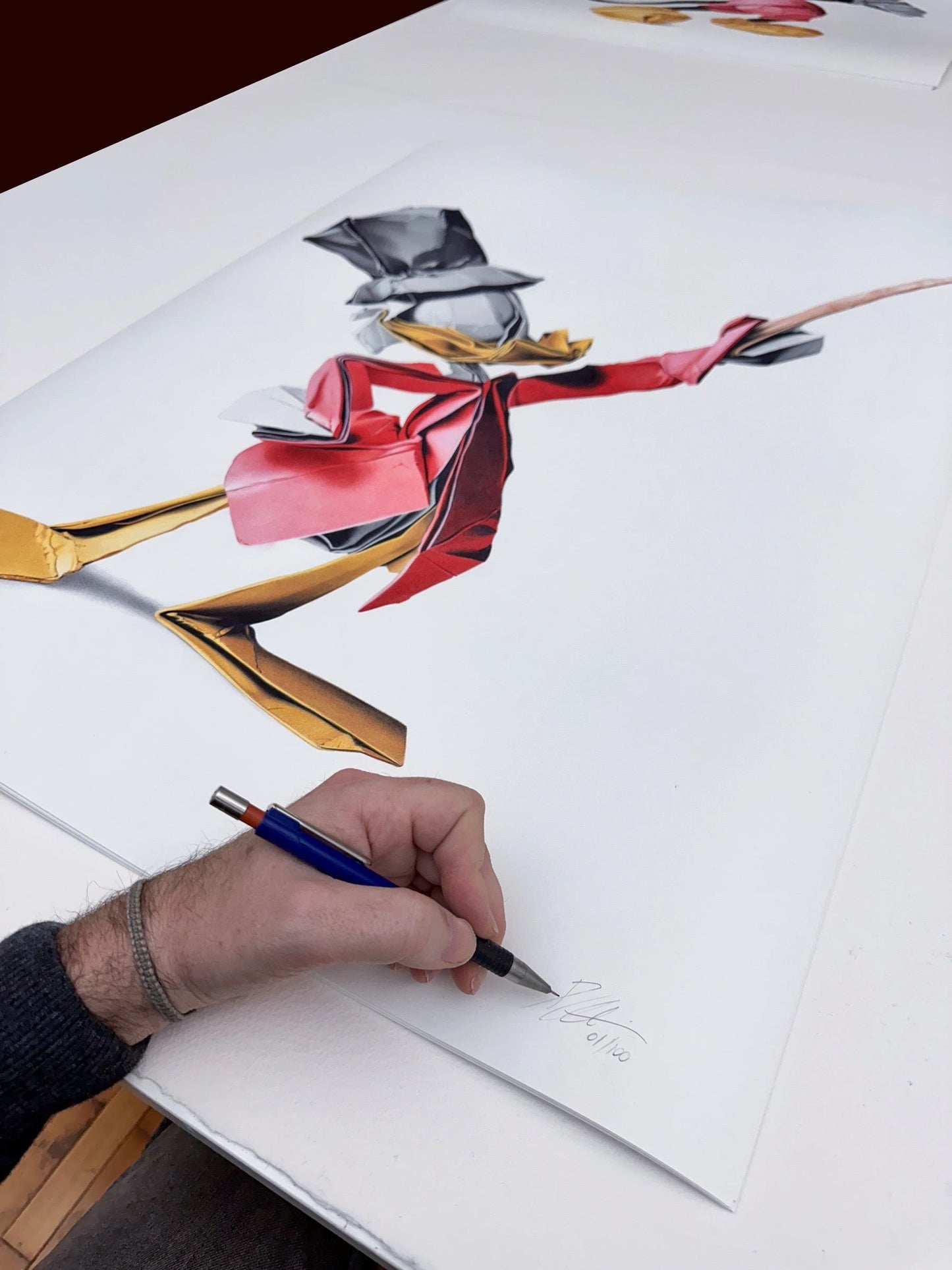 Scrooge McDuck Origami Alessandro Paglia