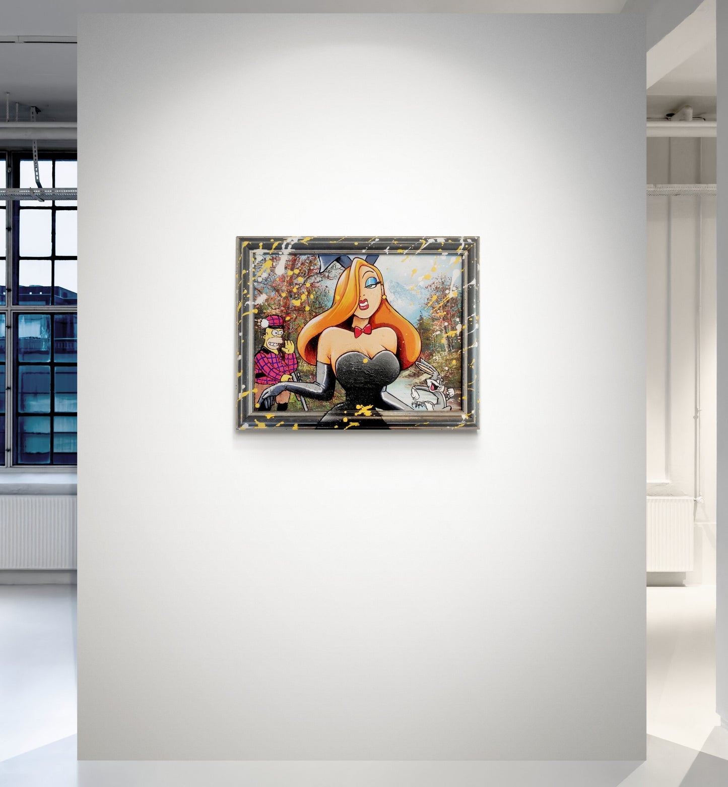 Rabbit Panic by Daru by Daru - Signature Fine Art