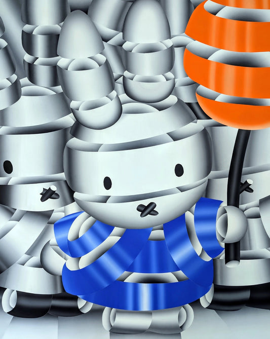 Blue Miffy Geoffrey Bouillot