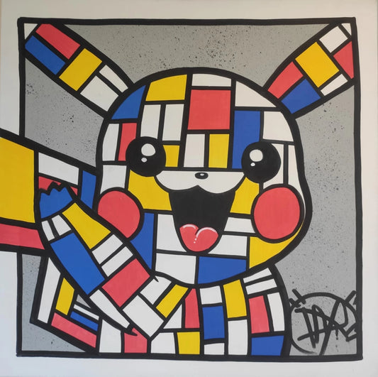 Pikachu Mondrian Daru