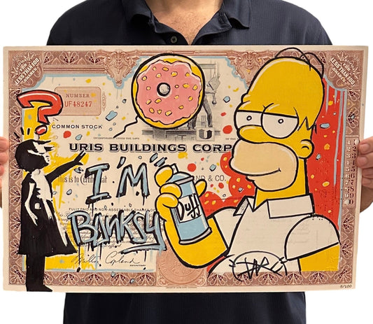 I'm Banksy! Daru