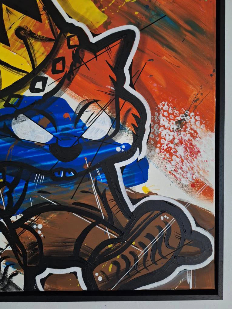 Conker the Squirrel by Remco Schakelaar by Remco Schakelaar - Signature Fine Art