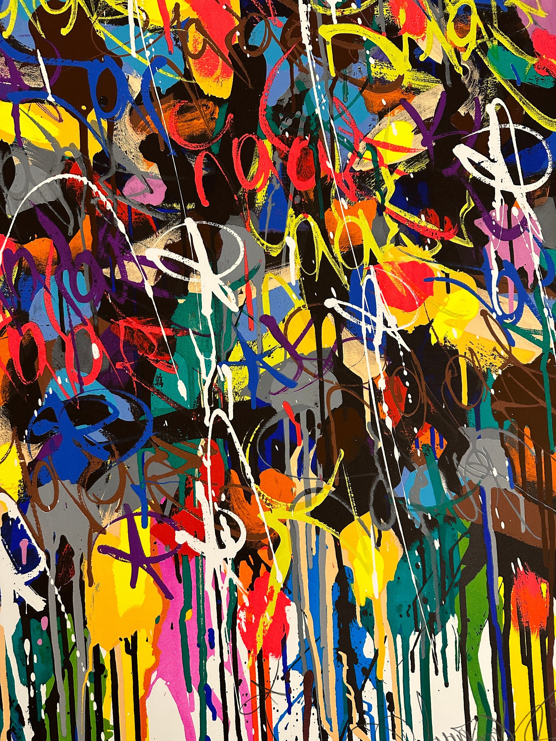 Il faut réagir maintenant (EP) by JonOne by JonOne - Signature Fine Art