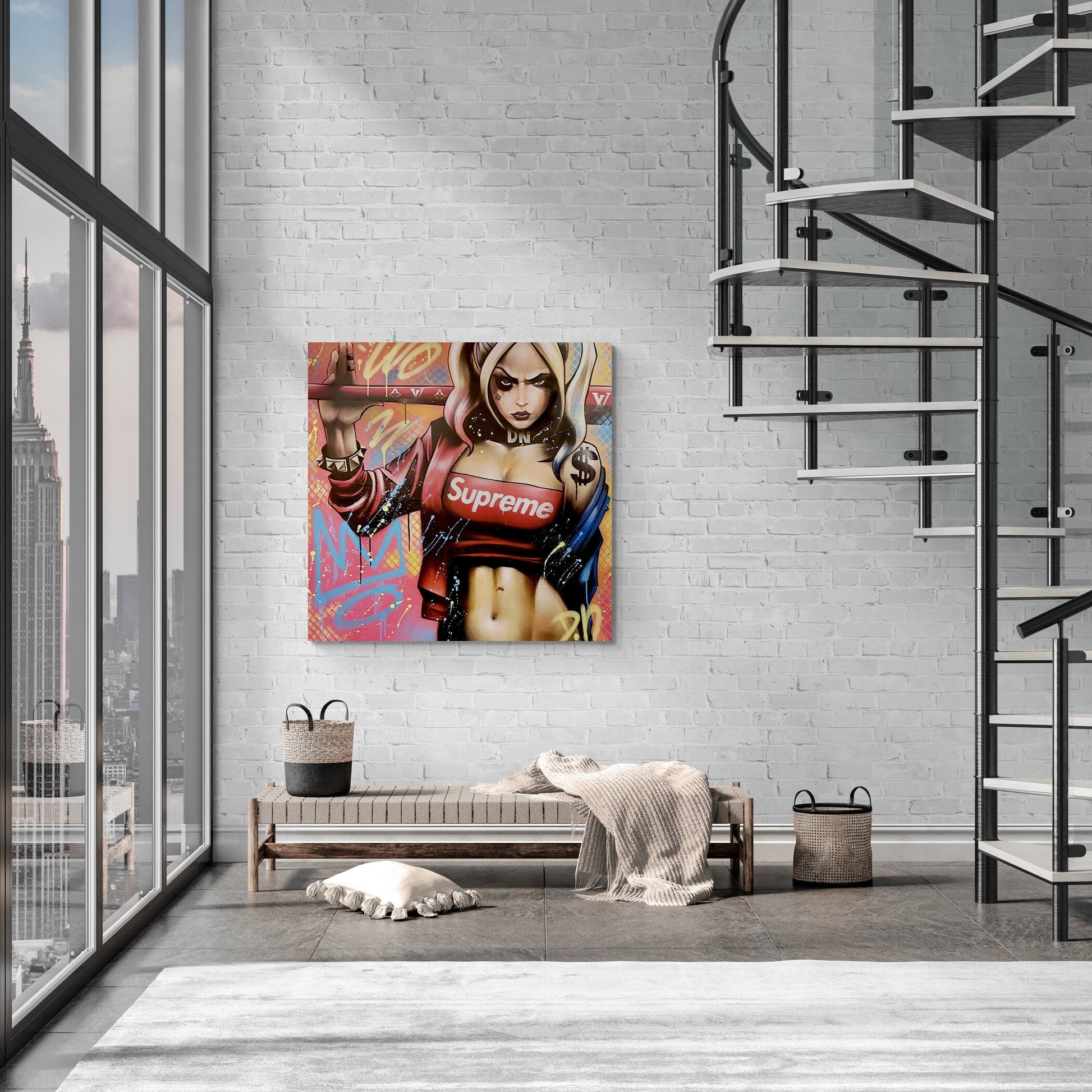 Supreme Harley by Daru by Daru - Signature Fine Art