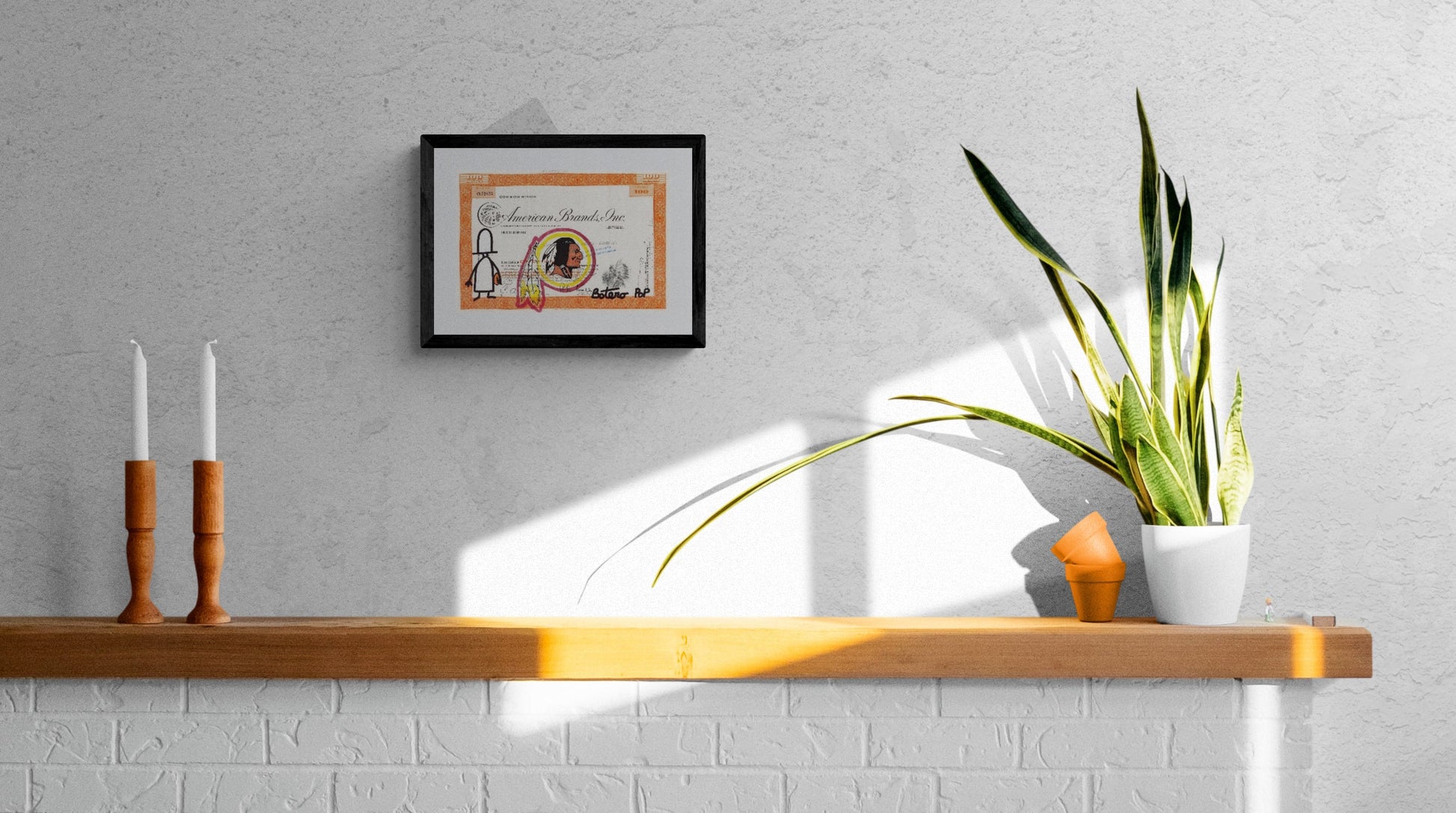 Washington Redskins by Botero Pop by Botero Pop - Signature Fine Art
