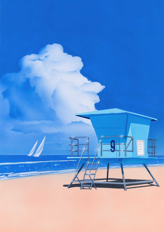 Lifeguard tower II Bern Foster