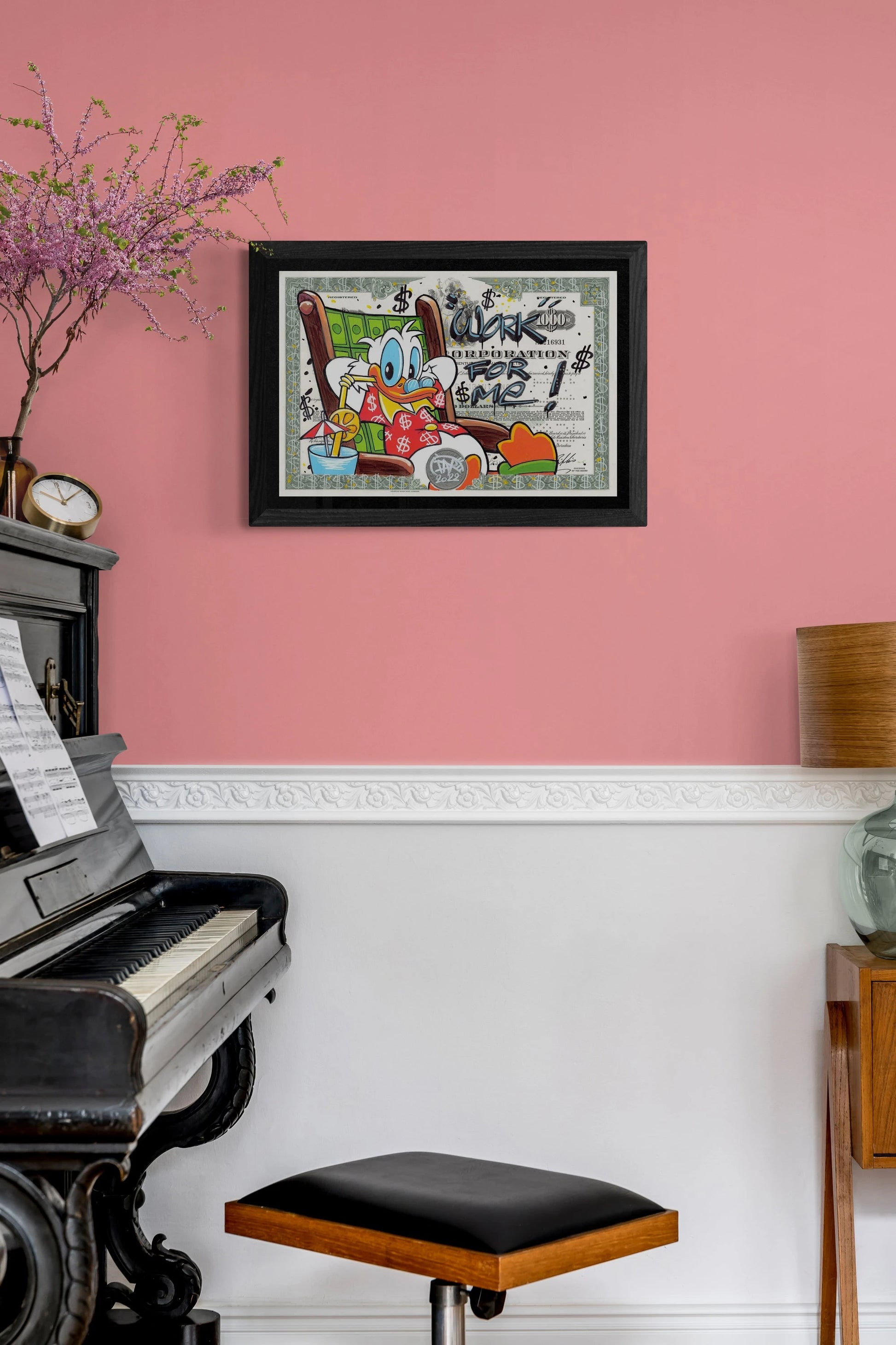 Work for me by Daru (Limited Edition Print) by Daru - Signature Fine Art