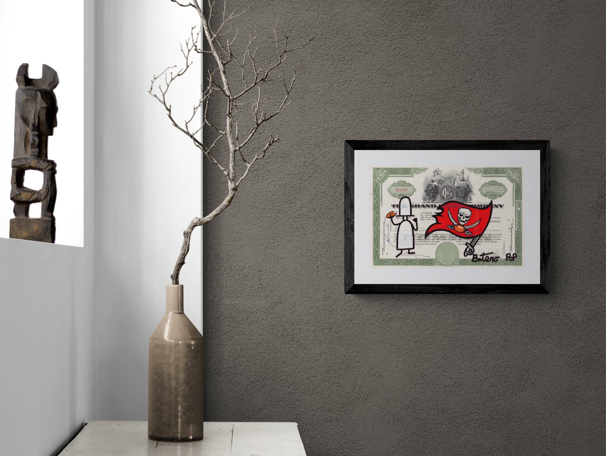 Tampa Bay Buccaneers by Botero Pop - Signature Fine Art