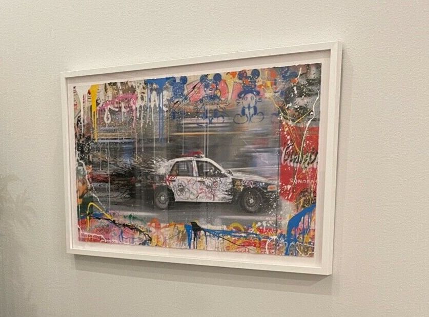 Metro Polisa by Mr. Brainwash Mr. Brainwash