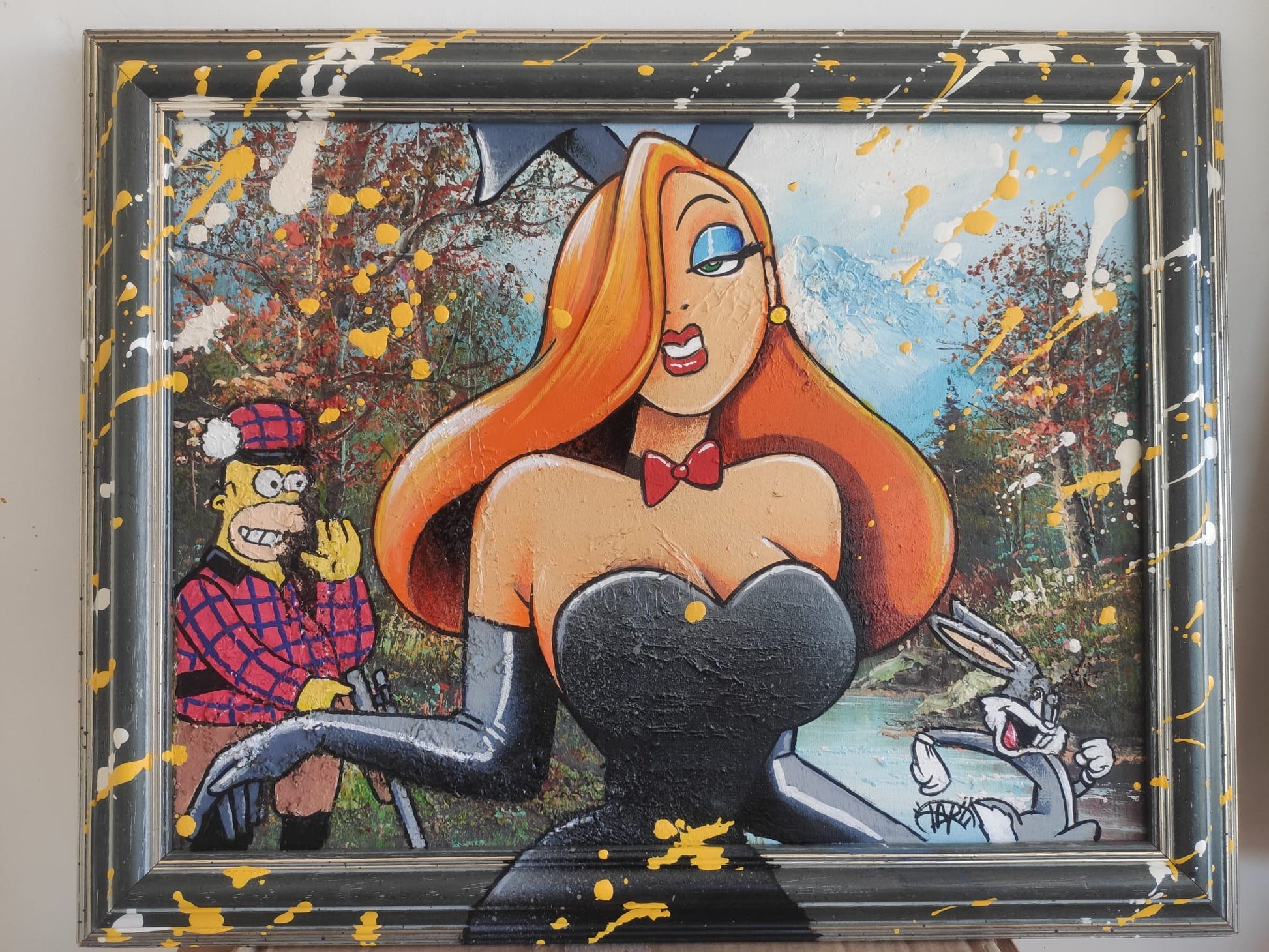 Rabbit Panic by Daru by Daru - Signature Fine Art