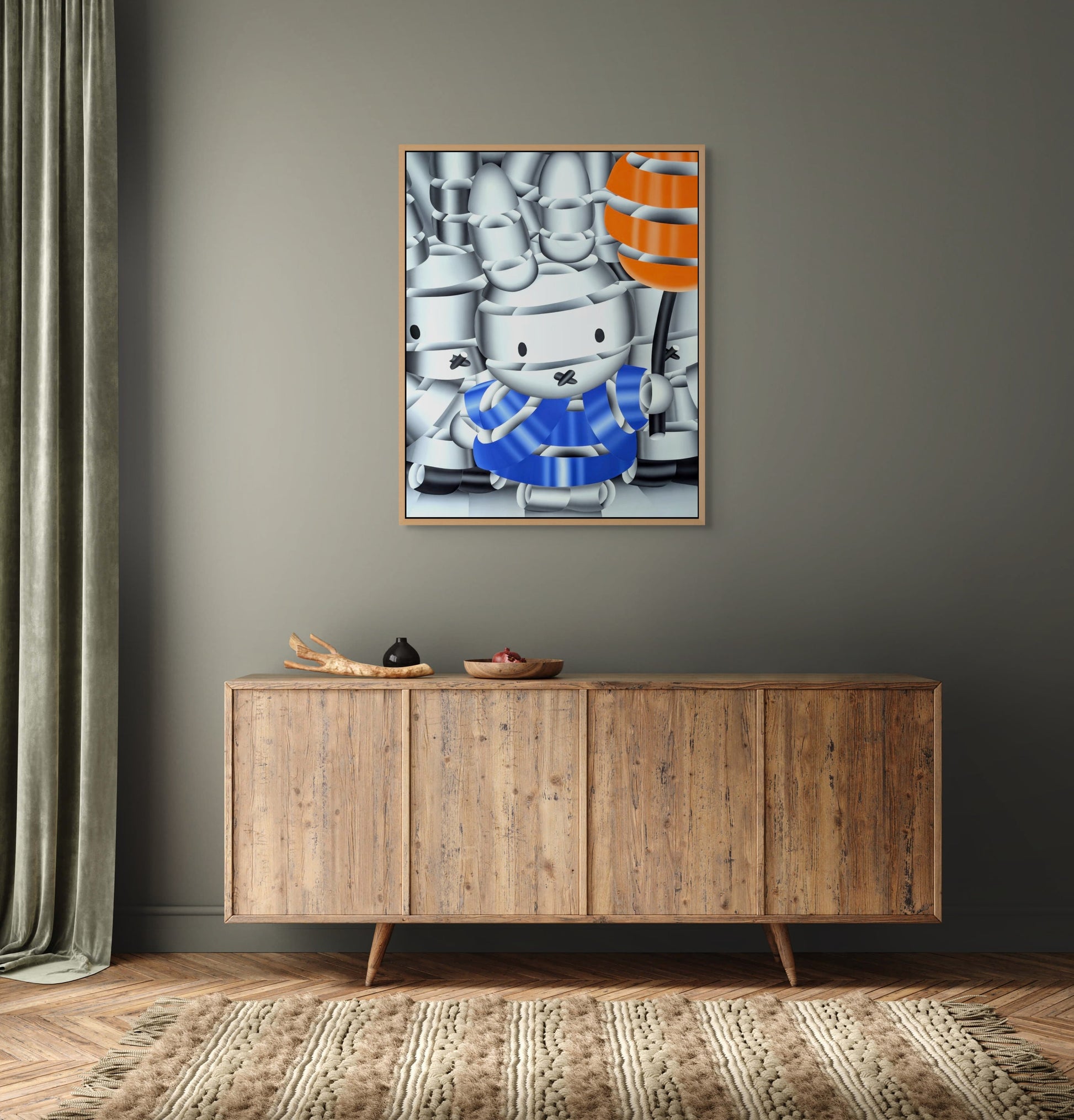 Blue Miffy Geoffrey Bouillot