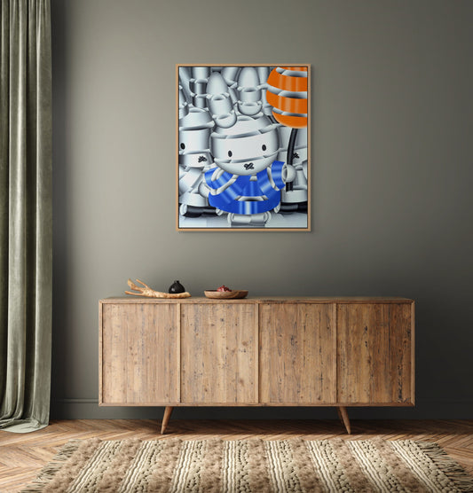 Blue Miffy Geoffrey Bouillot