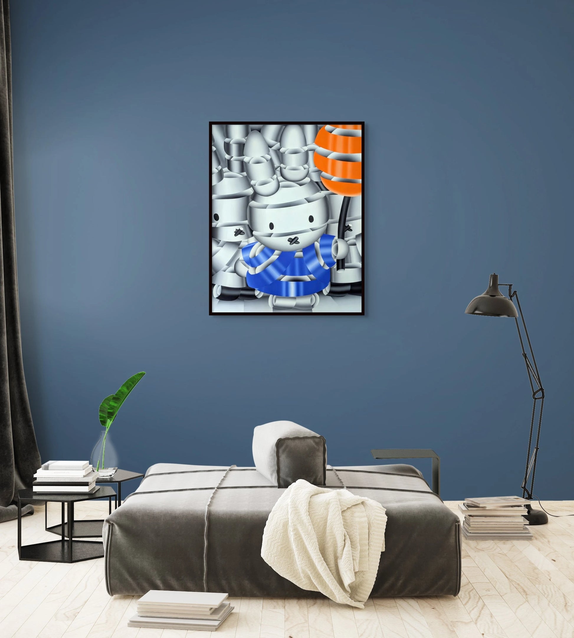 Blue Miffy Geoffrey Bouillot