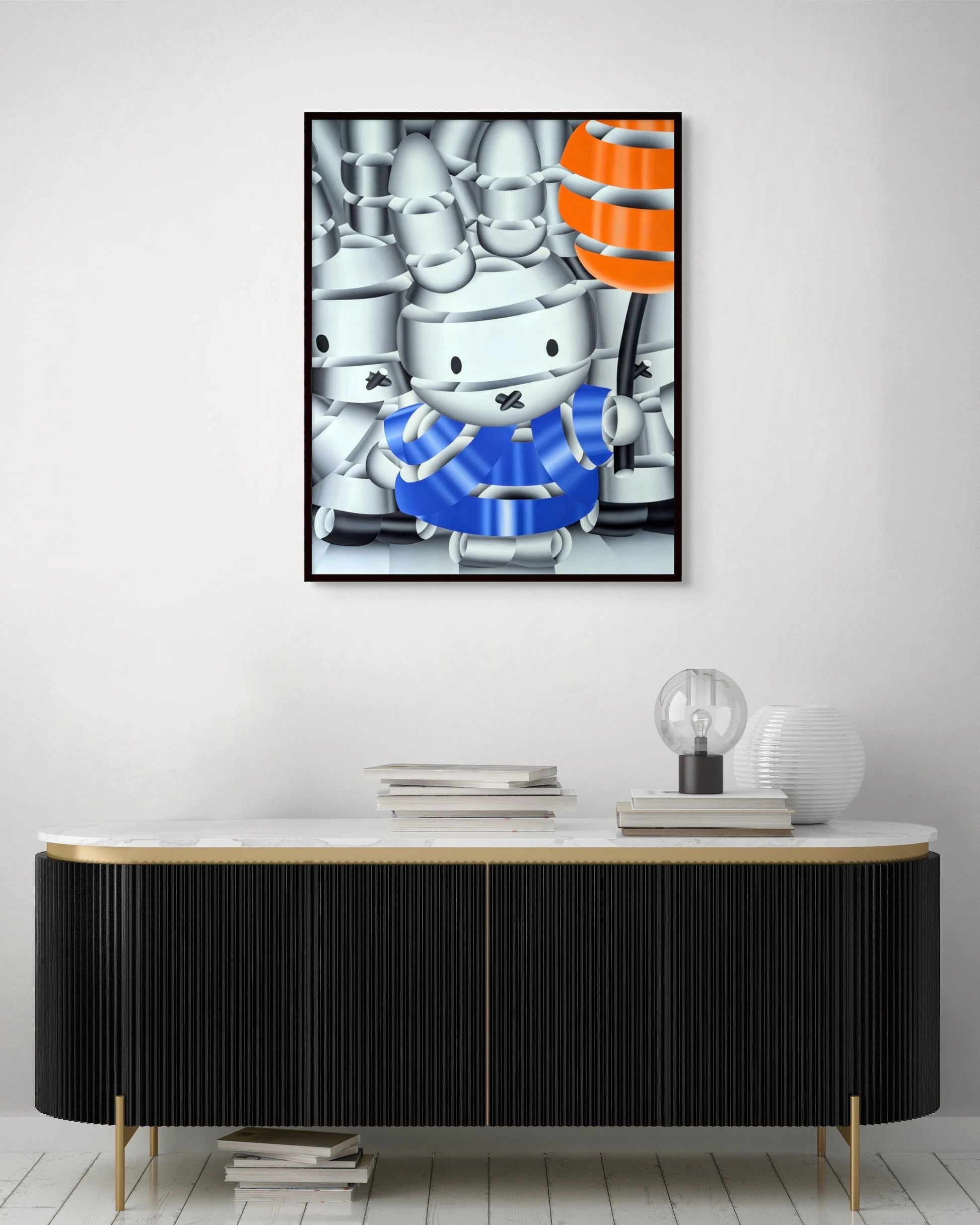 Blue Miffy Geoffrey Bouillot