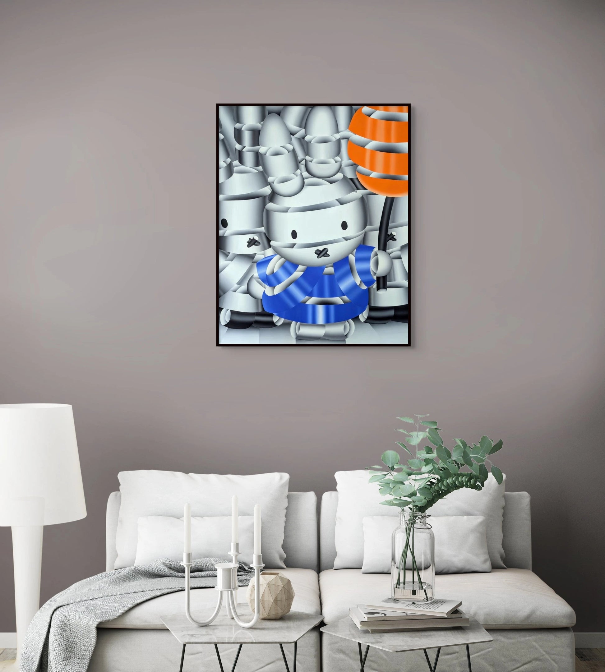 Blue Miffy Geoffrey Bouillot