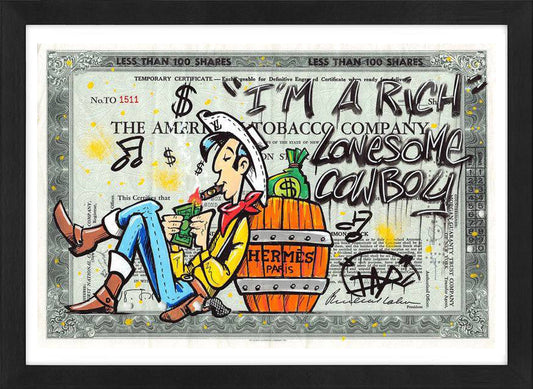 I'm a rich lonesome cowboy! Daru