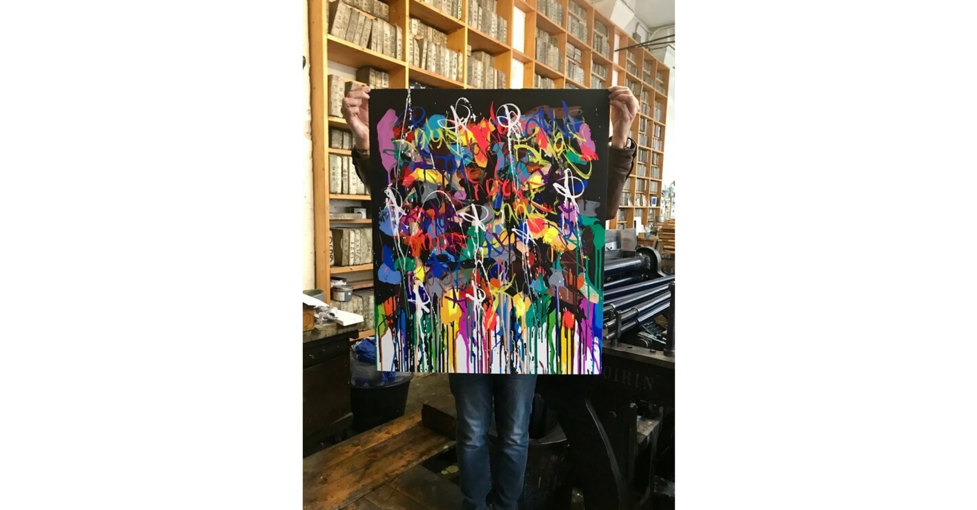 Il faut réagir maintenant (EP) by JonOne by JonOne - Signature Fine Art