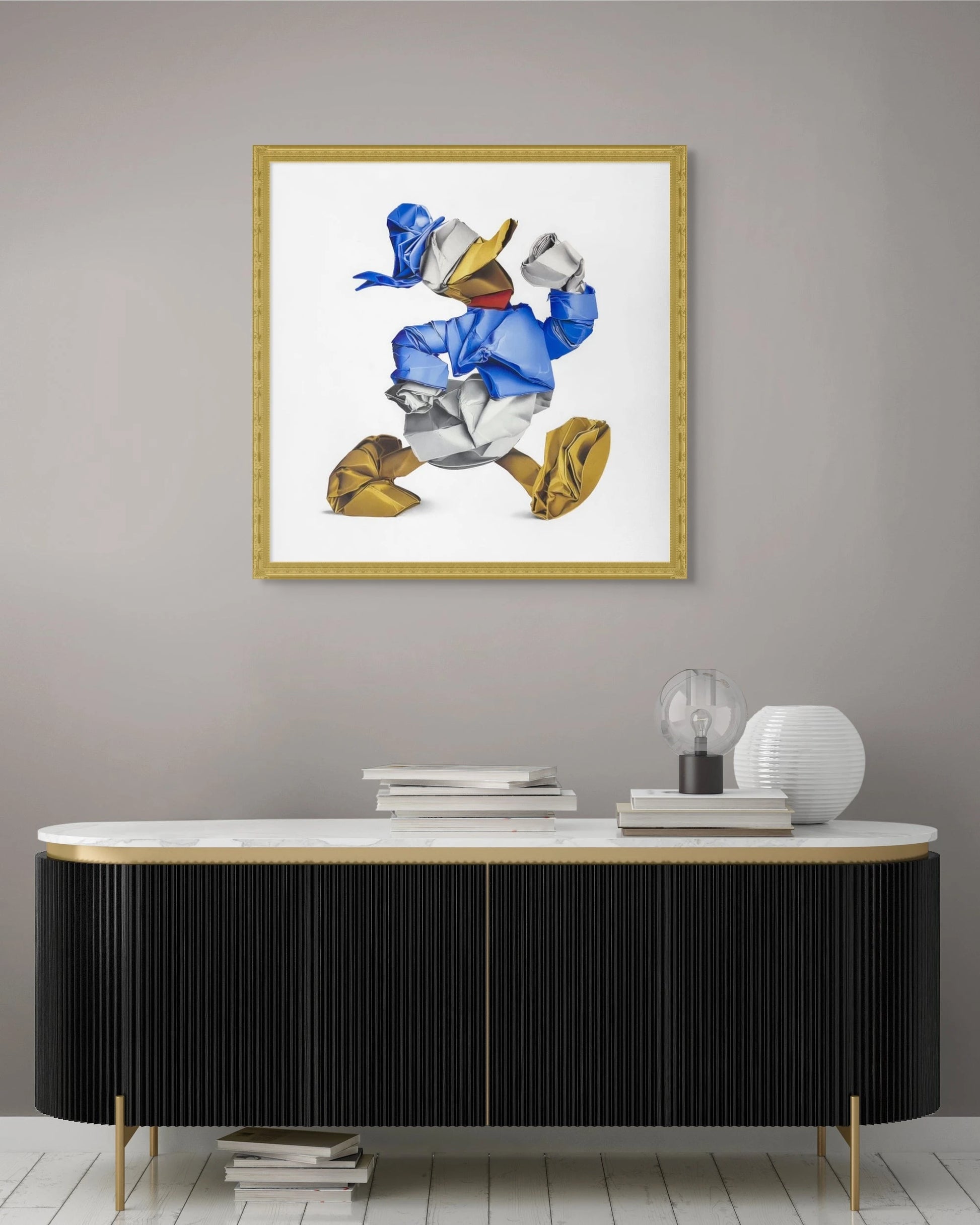 Donald Duck Origami Alessandro Paglia