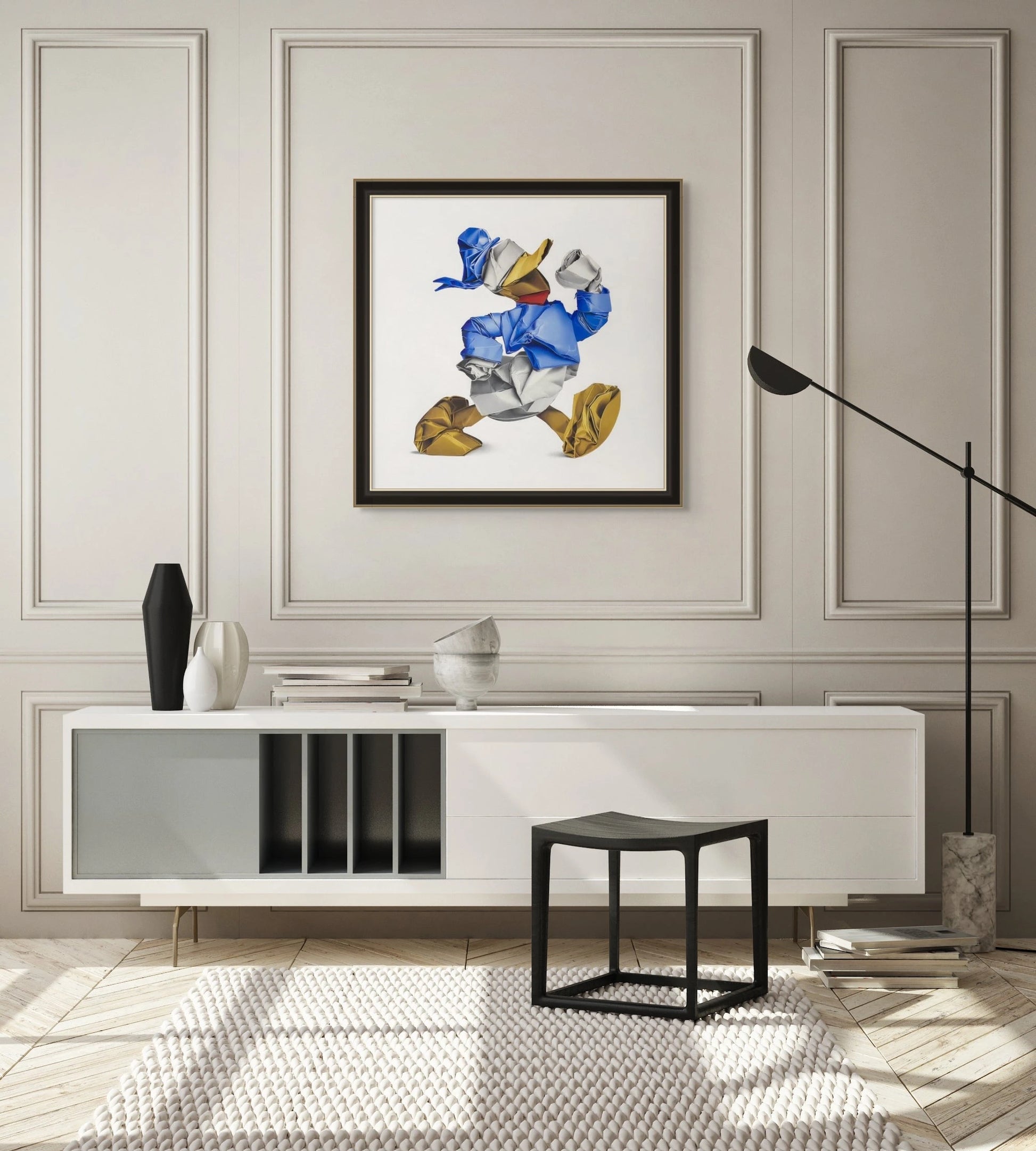 Donald Duck Origami Alessandro Paglia