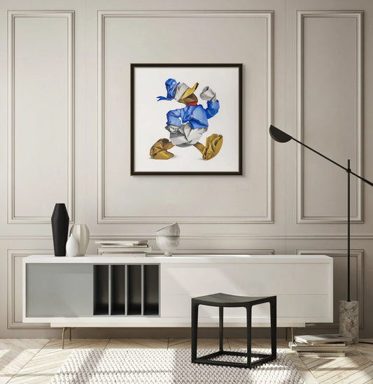Donald Duck Origami Alessandro Paglia