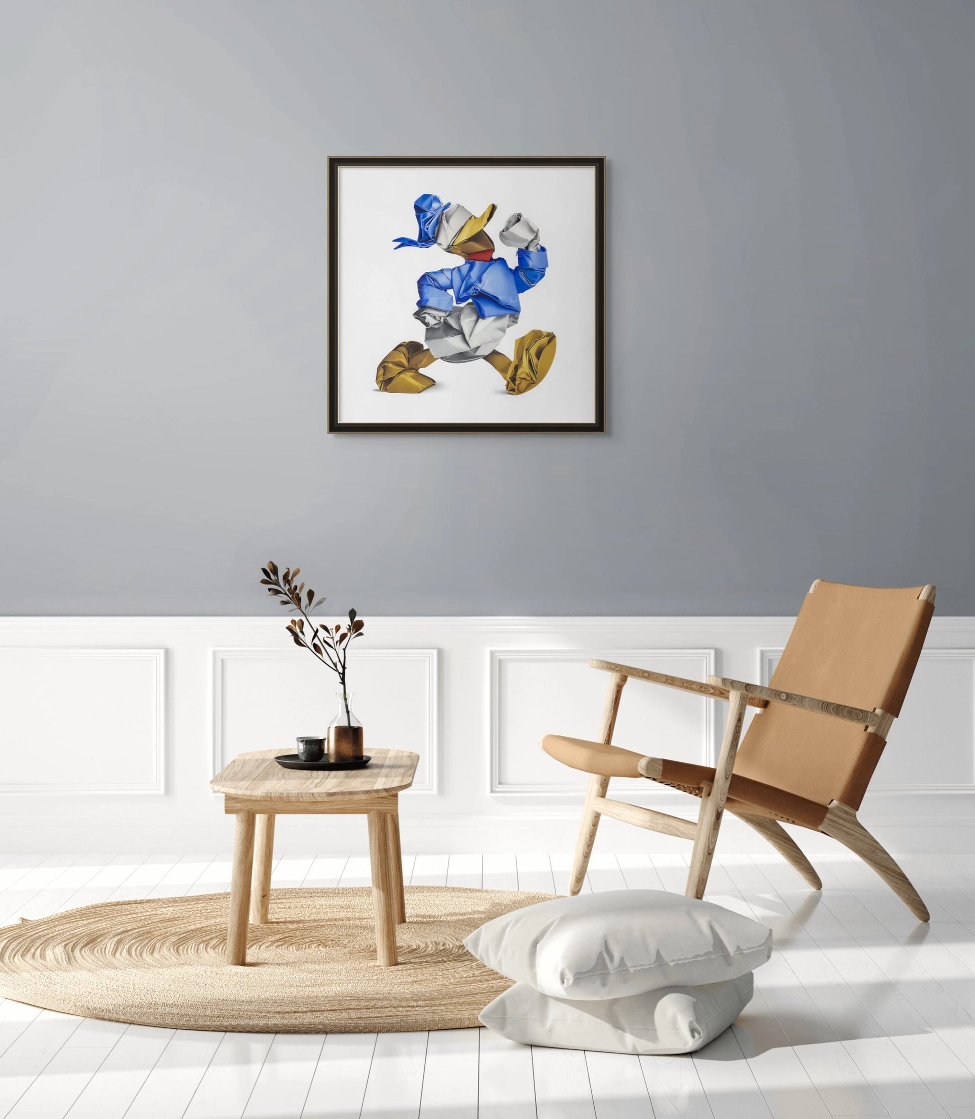 Donald Duck Origami Alessandro Paglia