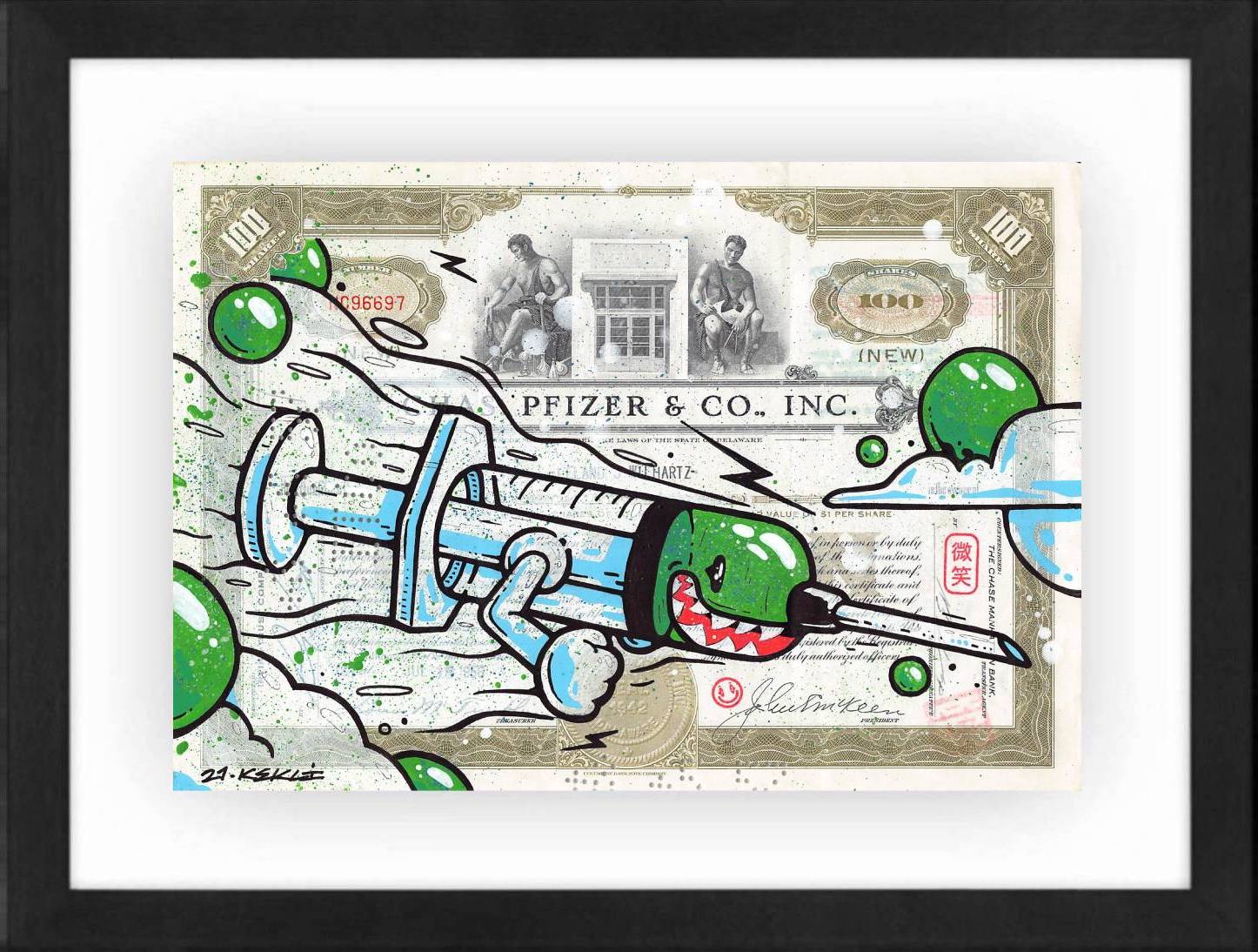 Pfizer Kekli by Kekli - Signature Fine Art