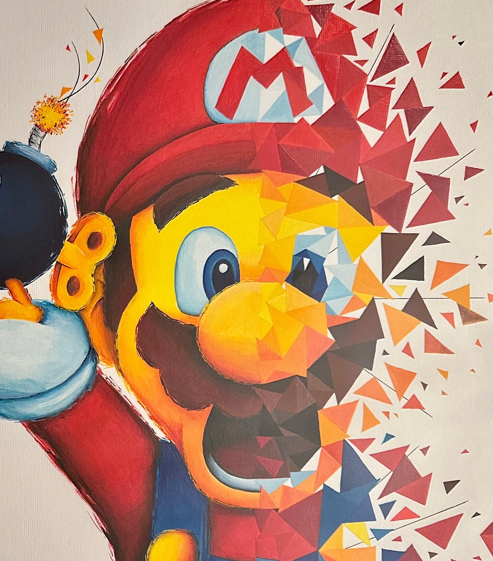 Mario Bob-omb by Sabrina Beretta by Sabrina Beretta - Signature Fine Art