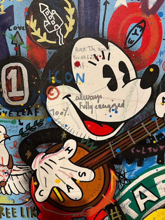 Mickey Blue by Jisbar Jisbar