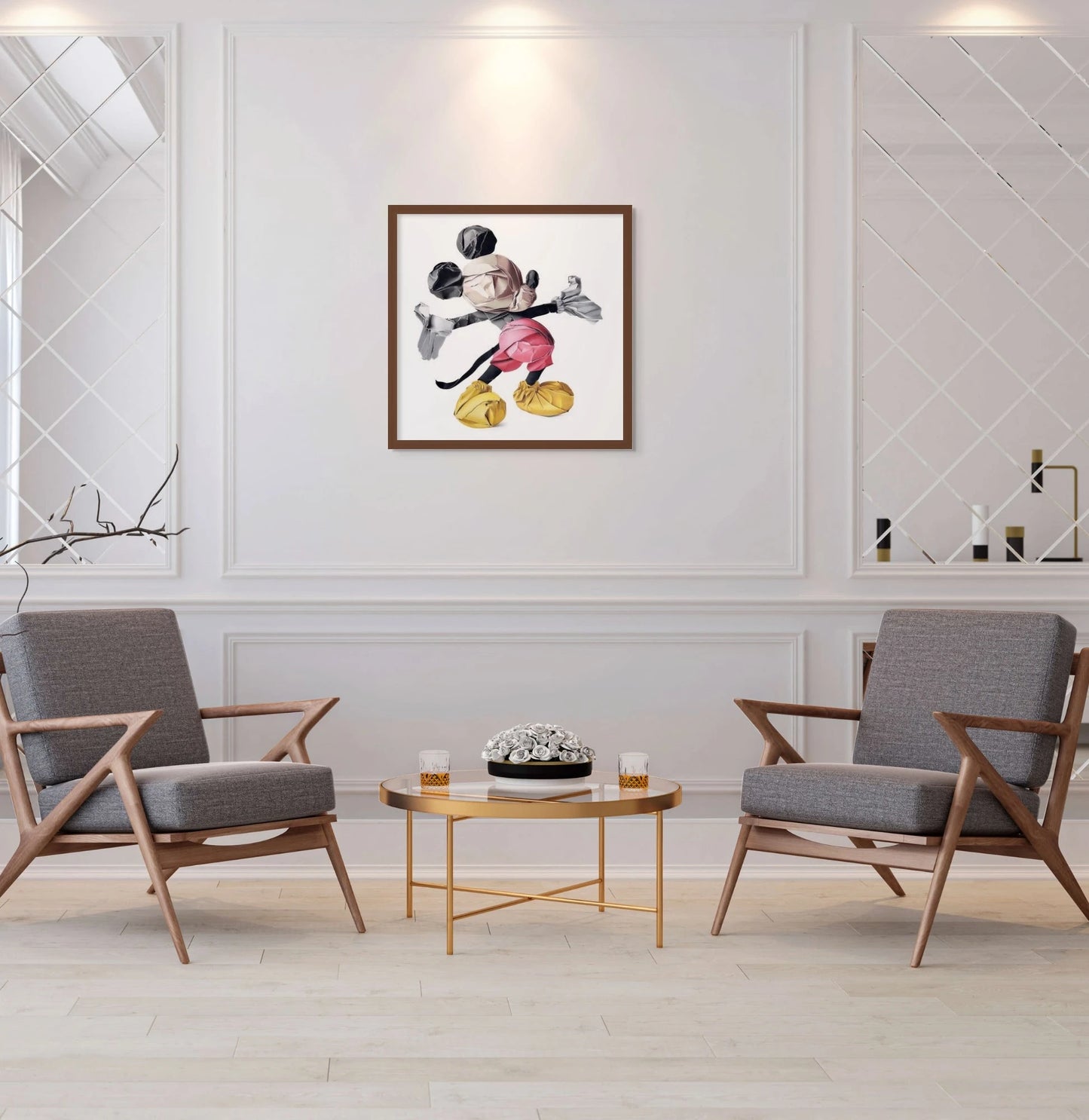 Mickey Mouse Origami Alessandro Paglia