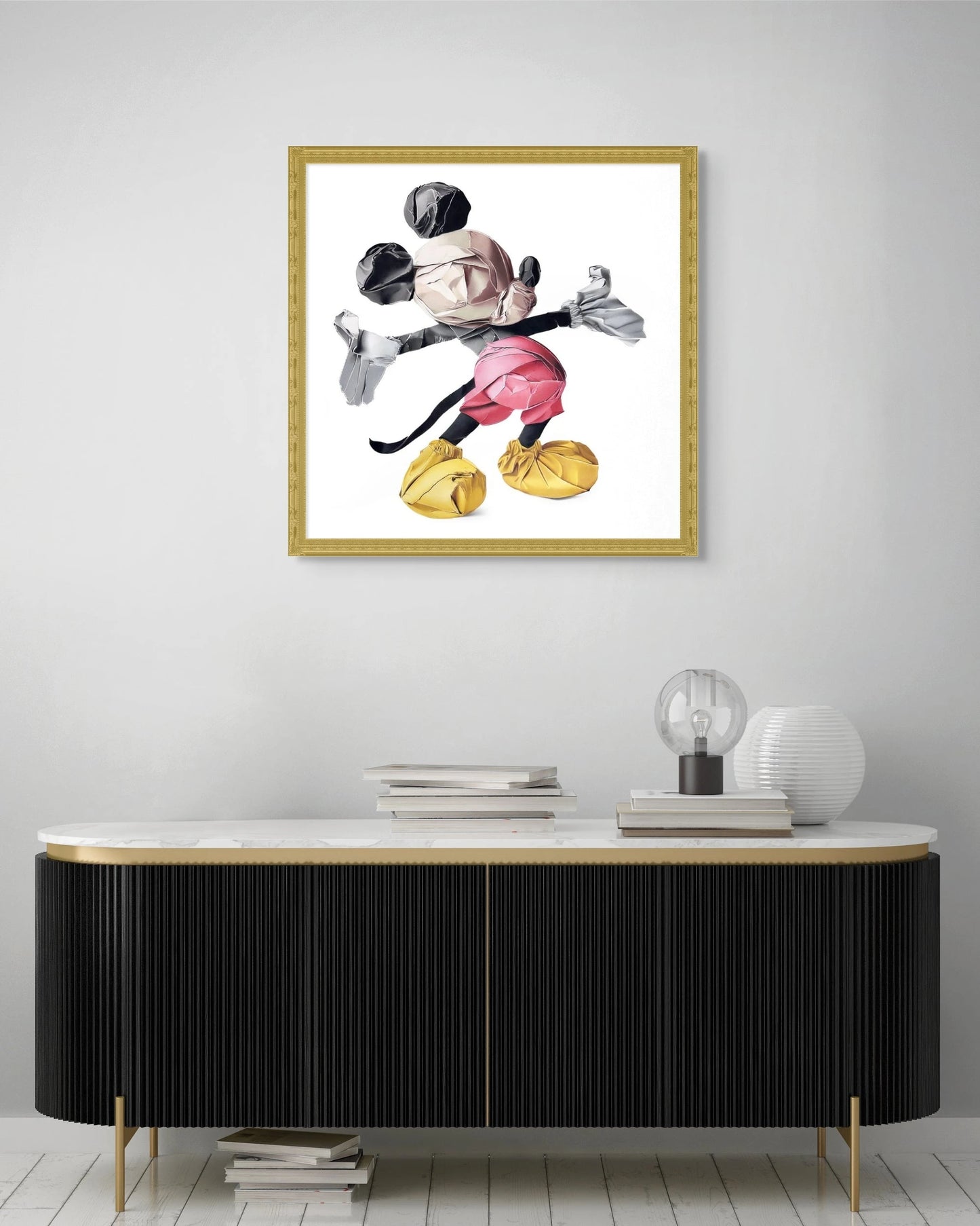 Mickey Mouse Origami Alessandro Paglia