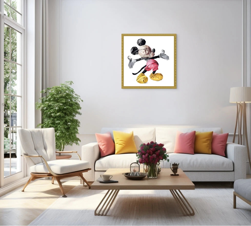 Mickey Mouse Origami Alessandro Paglia