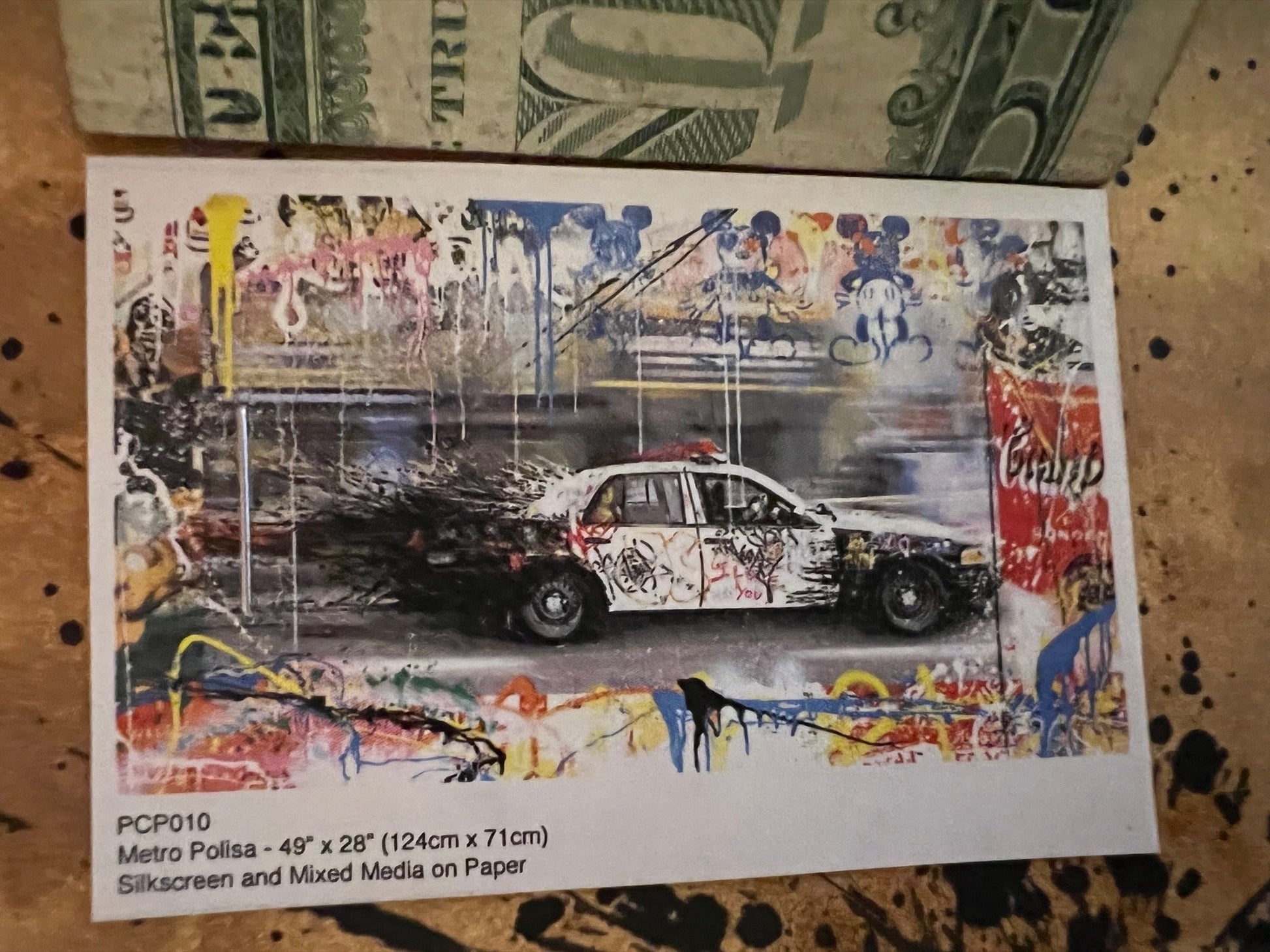 Metro Polisa by Mr. Brainwash Mr. Brainwash