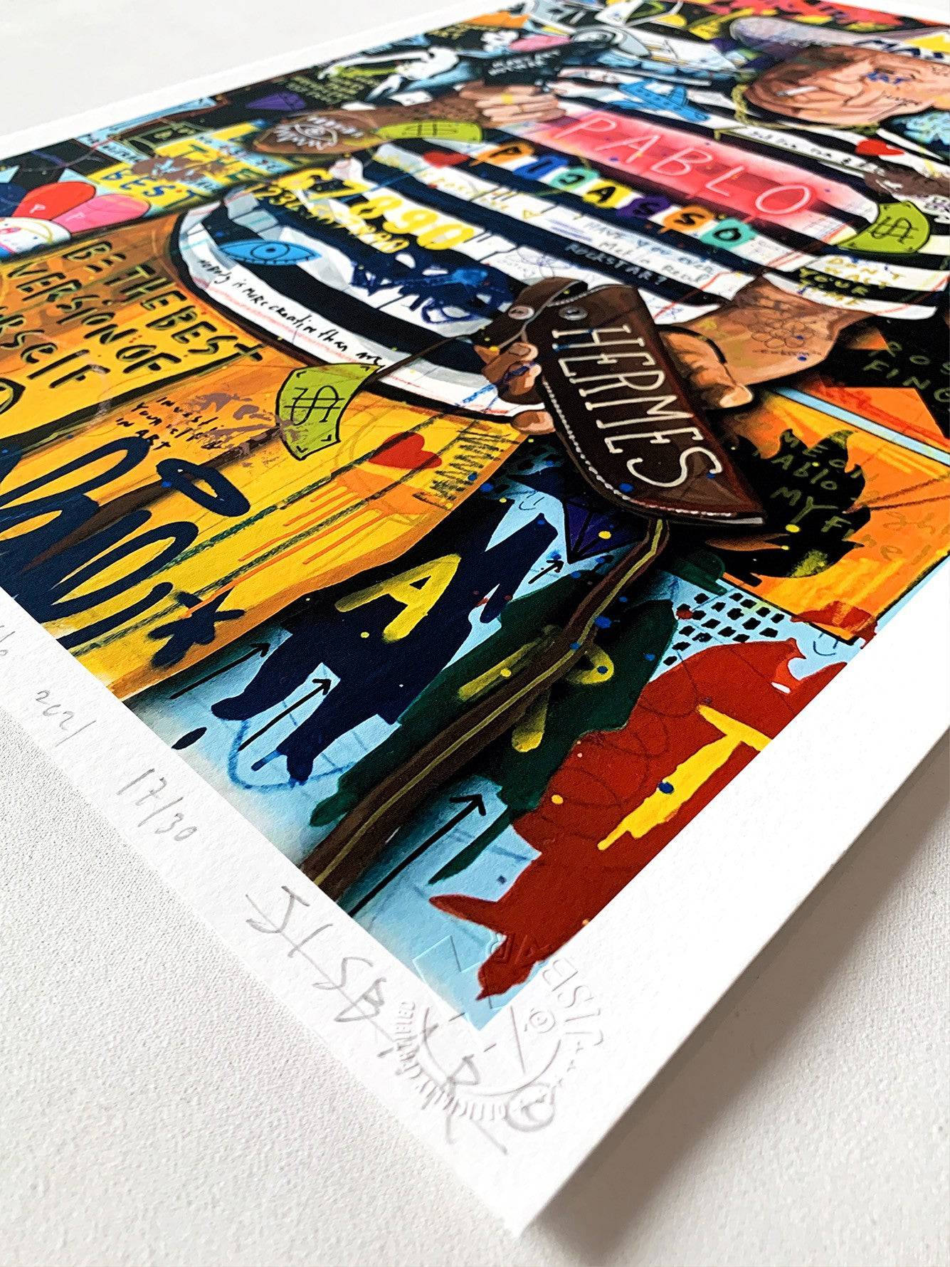 Pablo Picasso by Jisbar by Jisbar - Signature Fine Art