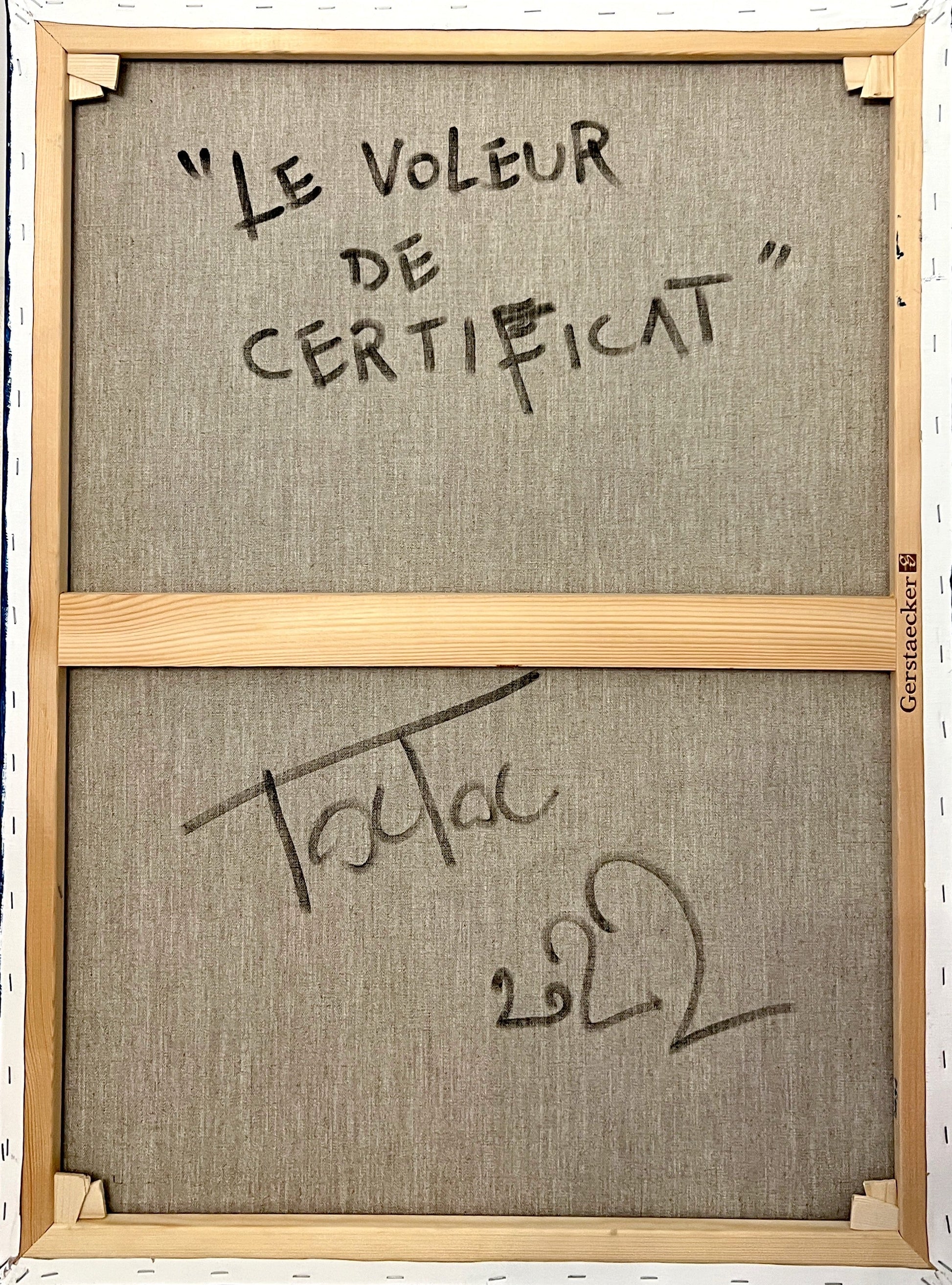Le Voleur de Certificat by TocToc by Toctoc - Signature Fine Art