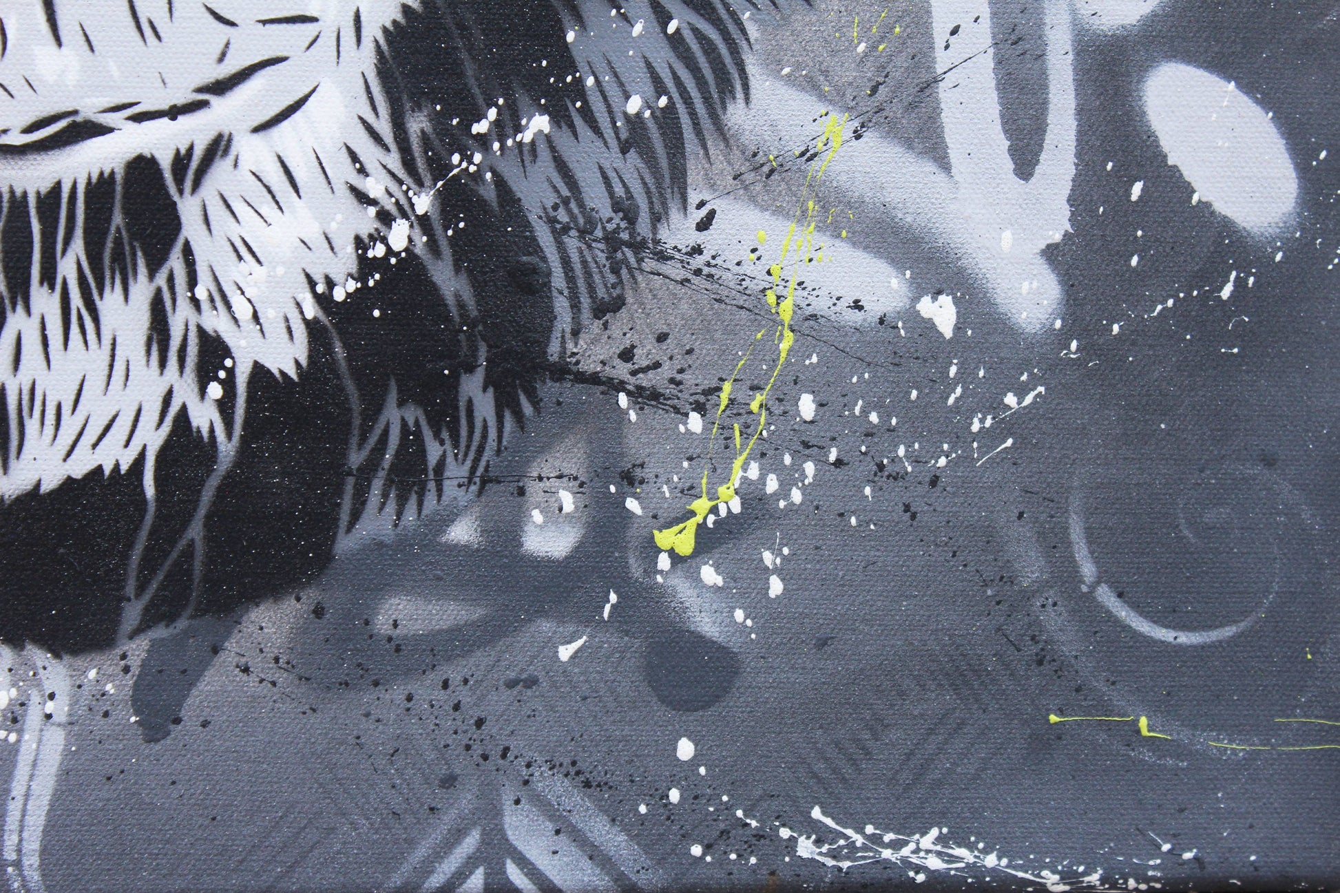Three Wise Monkeys (Triptych) by Valé Stencil - Signature Fine Art