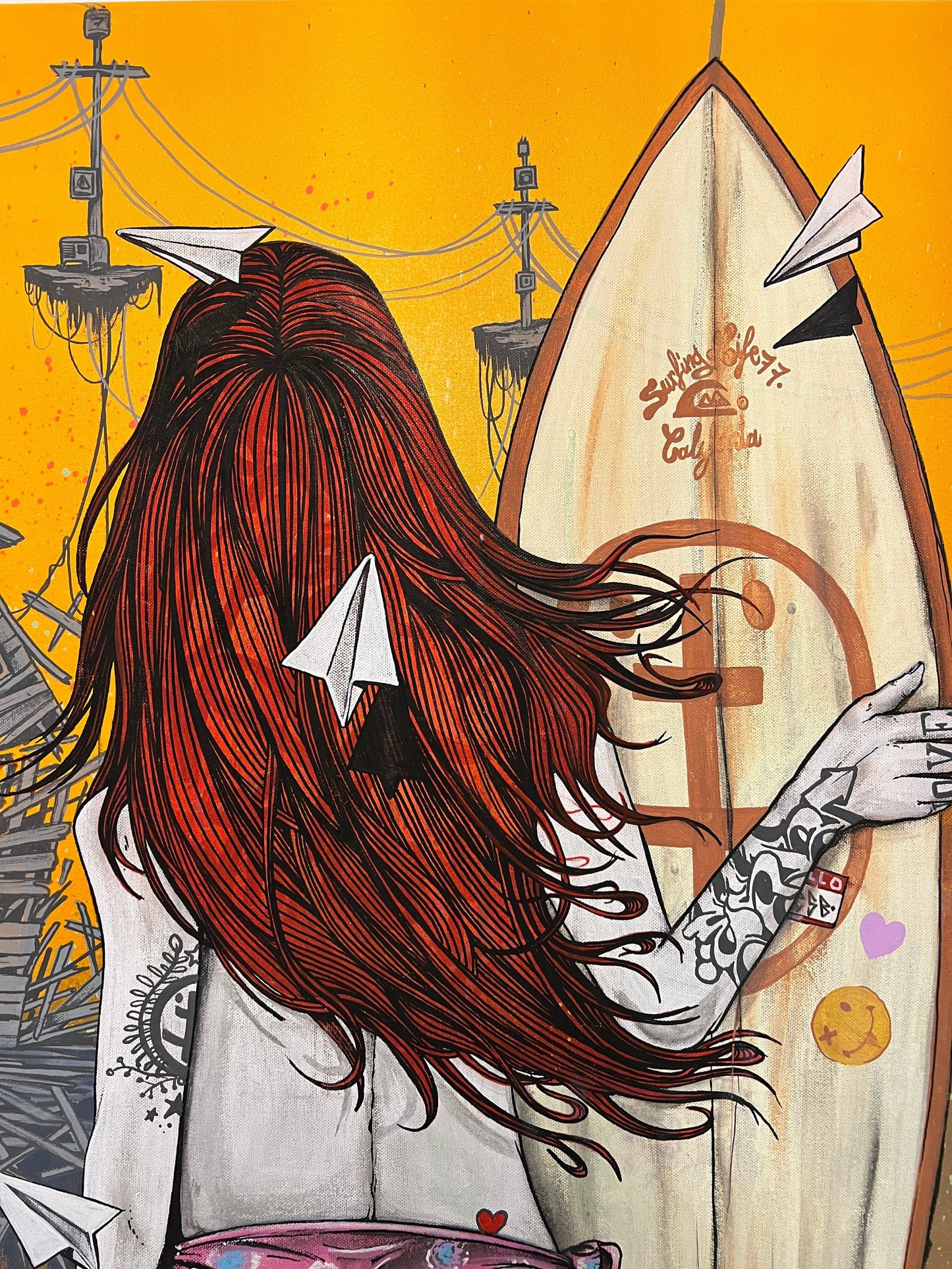 Surfing Life by Esboner - Signature Fine Art